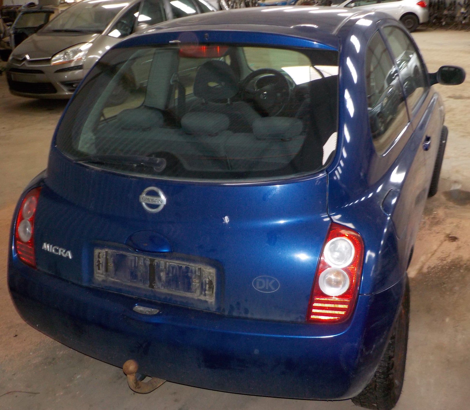 Nissan Micra K12 Pluk-Selv-Bil Med OEM Nr. Ophugger Fra Nissan Ophugger