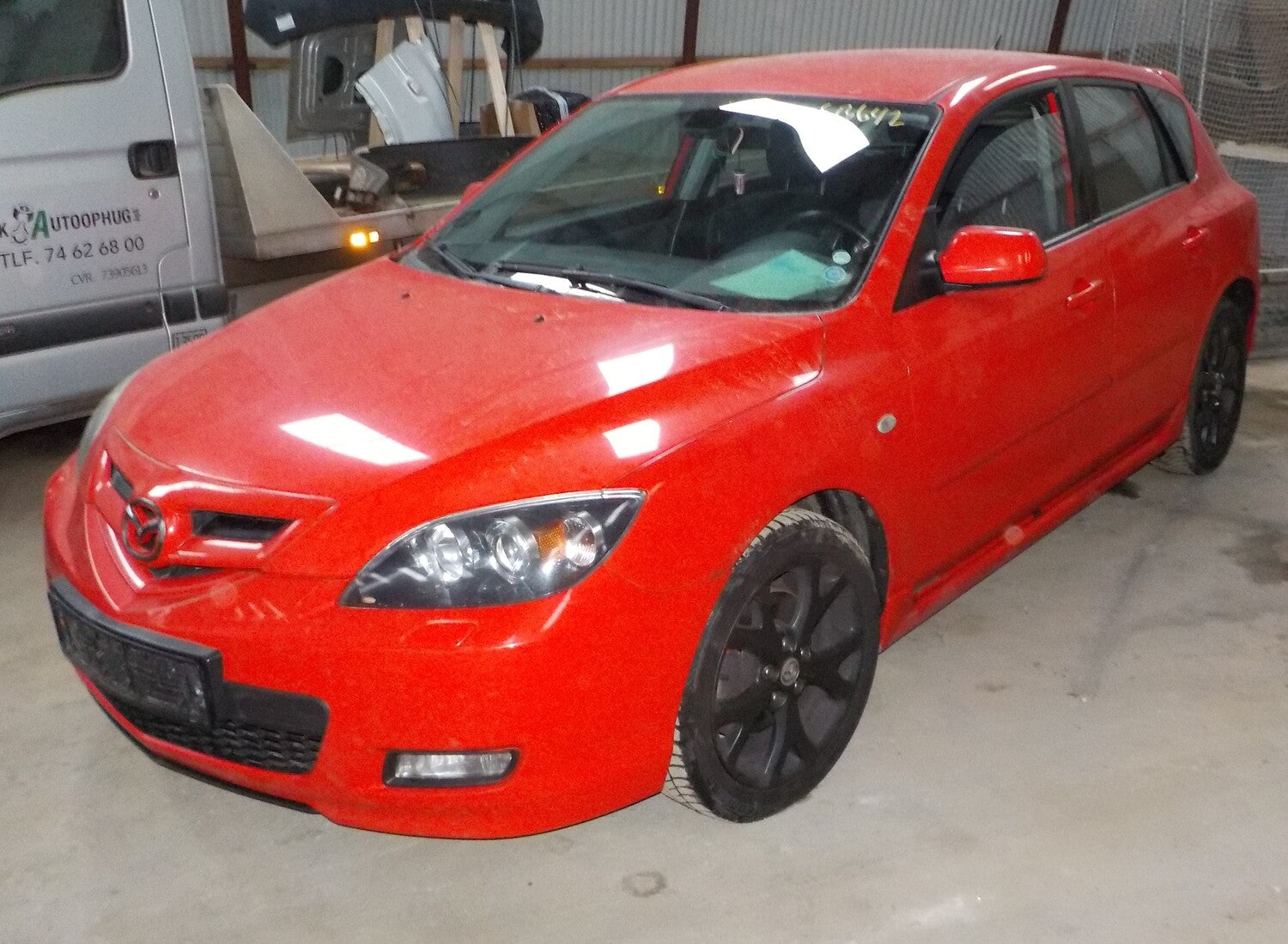 Mazda 3 Bk Pluk-Selv-Bil Med OEM Nr. Ophugger Fra Mazda Ophugger
