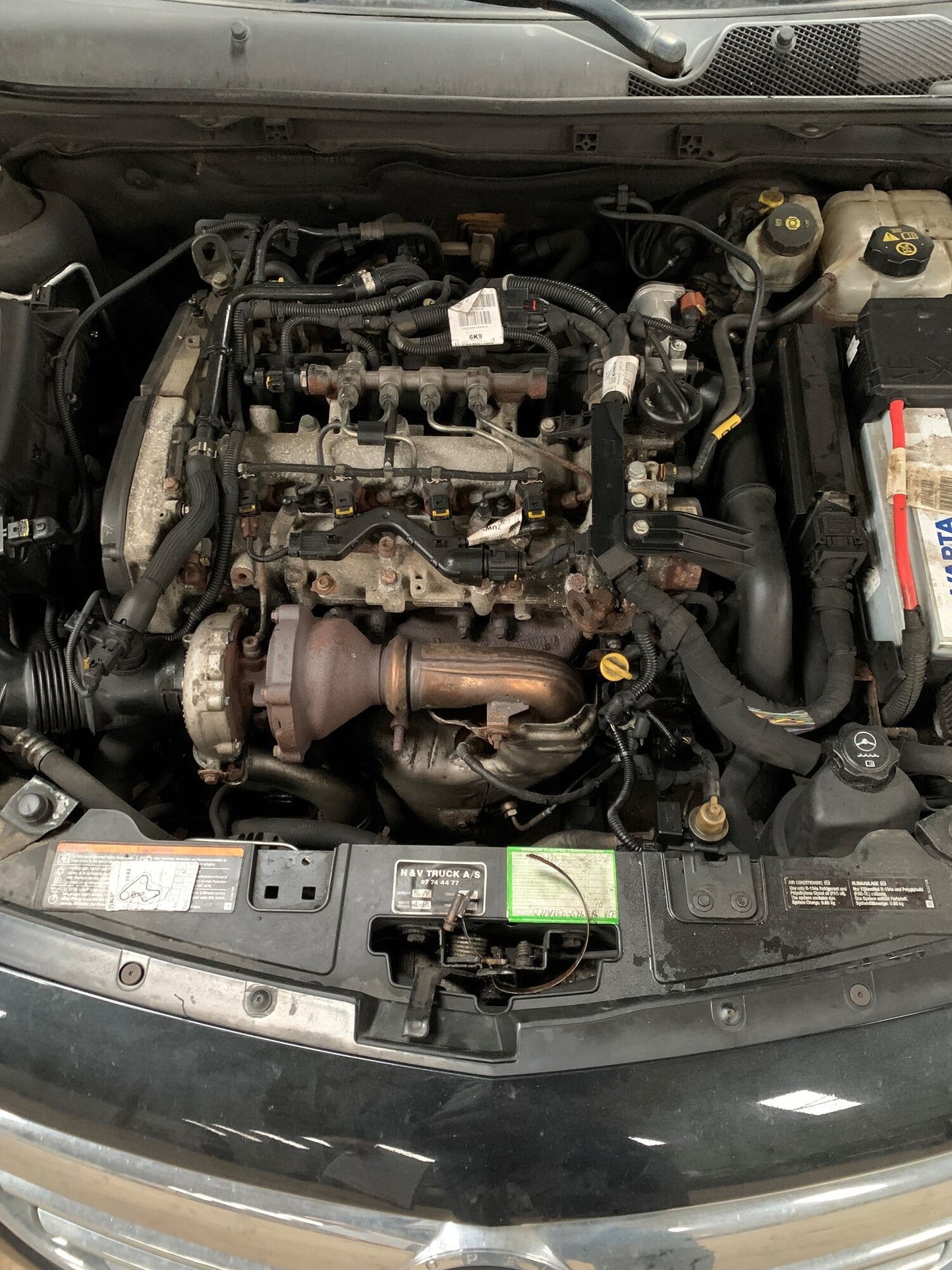 Opel Insignia A Pluk-Selv-Bil Med OEM Nr. Ophugger Fra Opel Ophugger