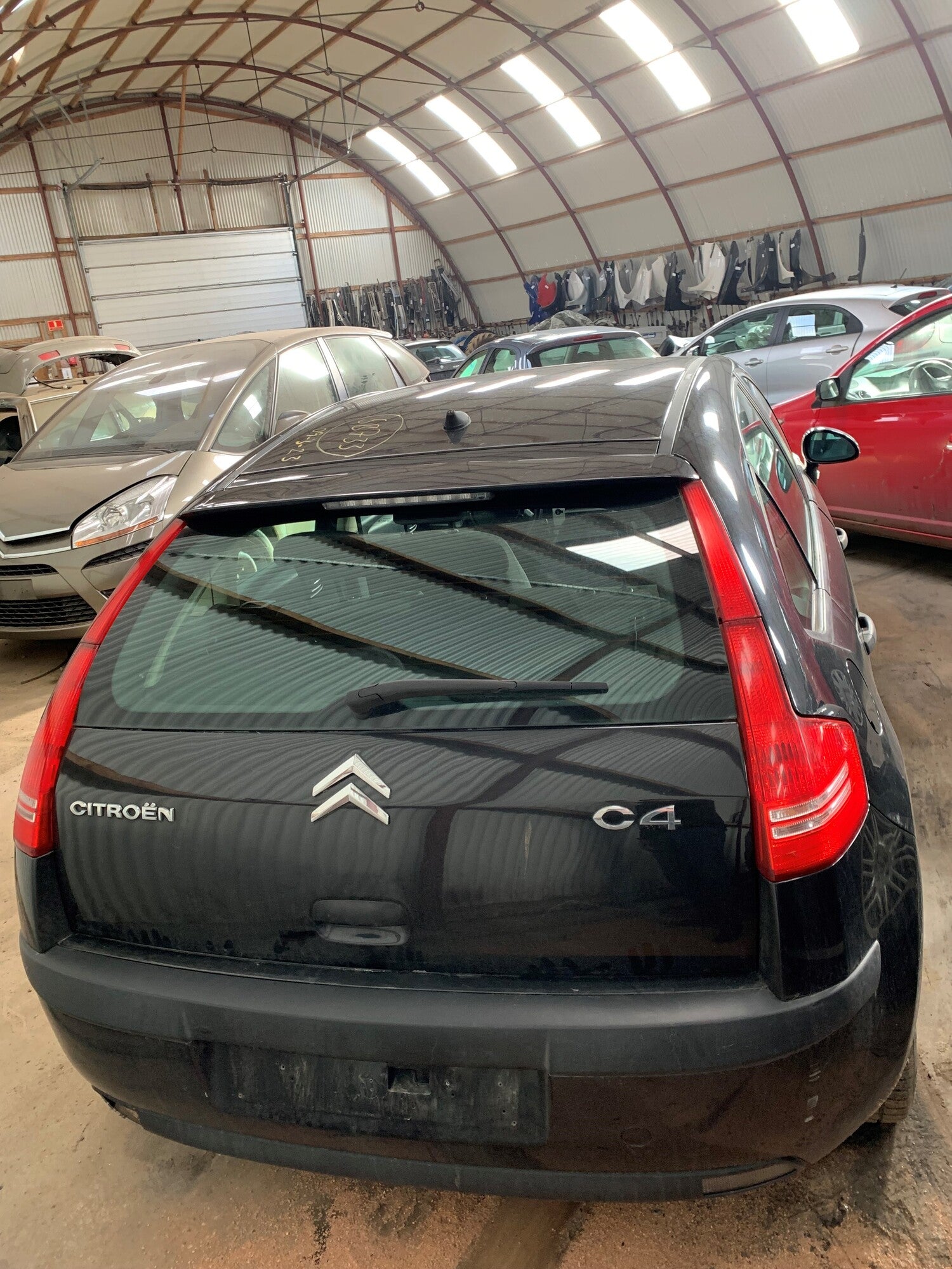 Citroen C4 Pluk-Selv-Bil Med OEM Nr. Ophugger Fra Citroen Ophugger