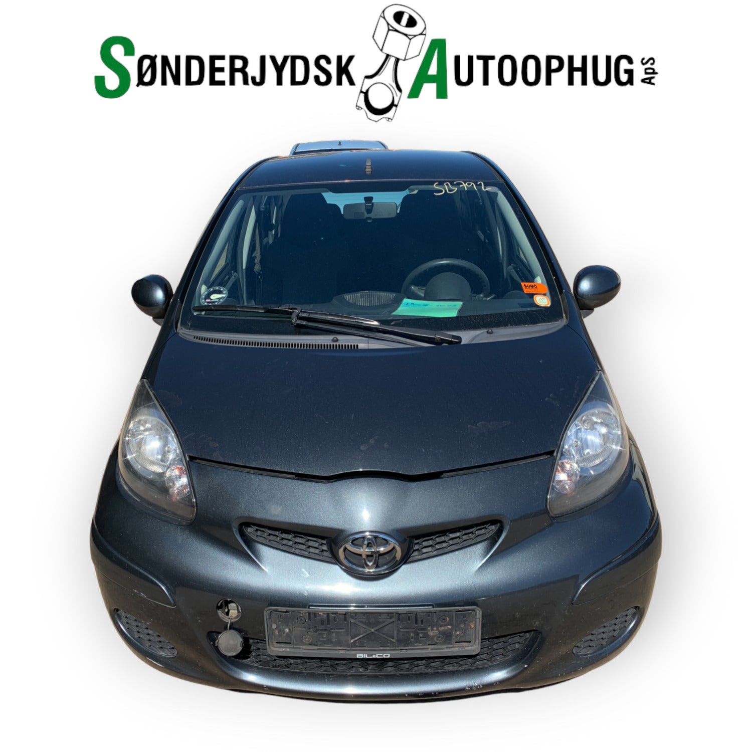 Toyota Aygo Pluk-Selv-Bil Med OEM Nr. Ophugger Fra Toyota Ophugger