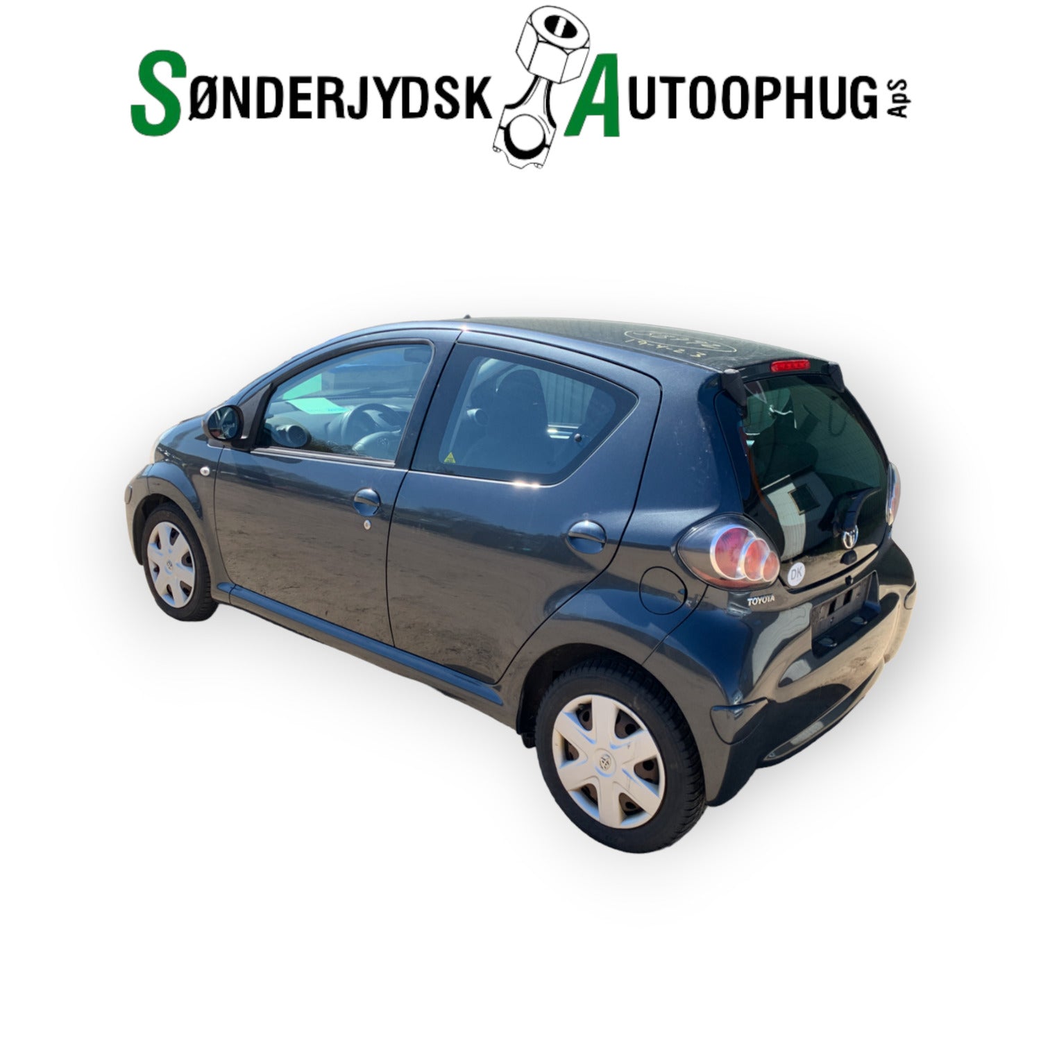 Toyota Aygo Pluk-Selv-Bil Med OEM Nr. Ophugger Fra Toyota Ophugger