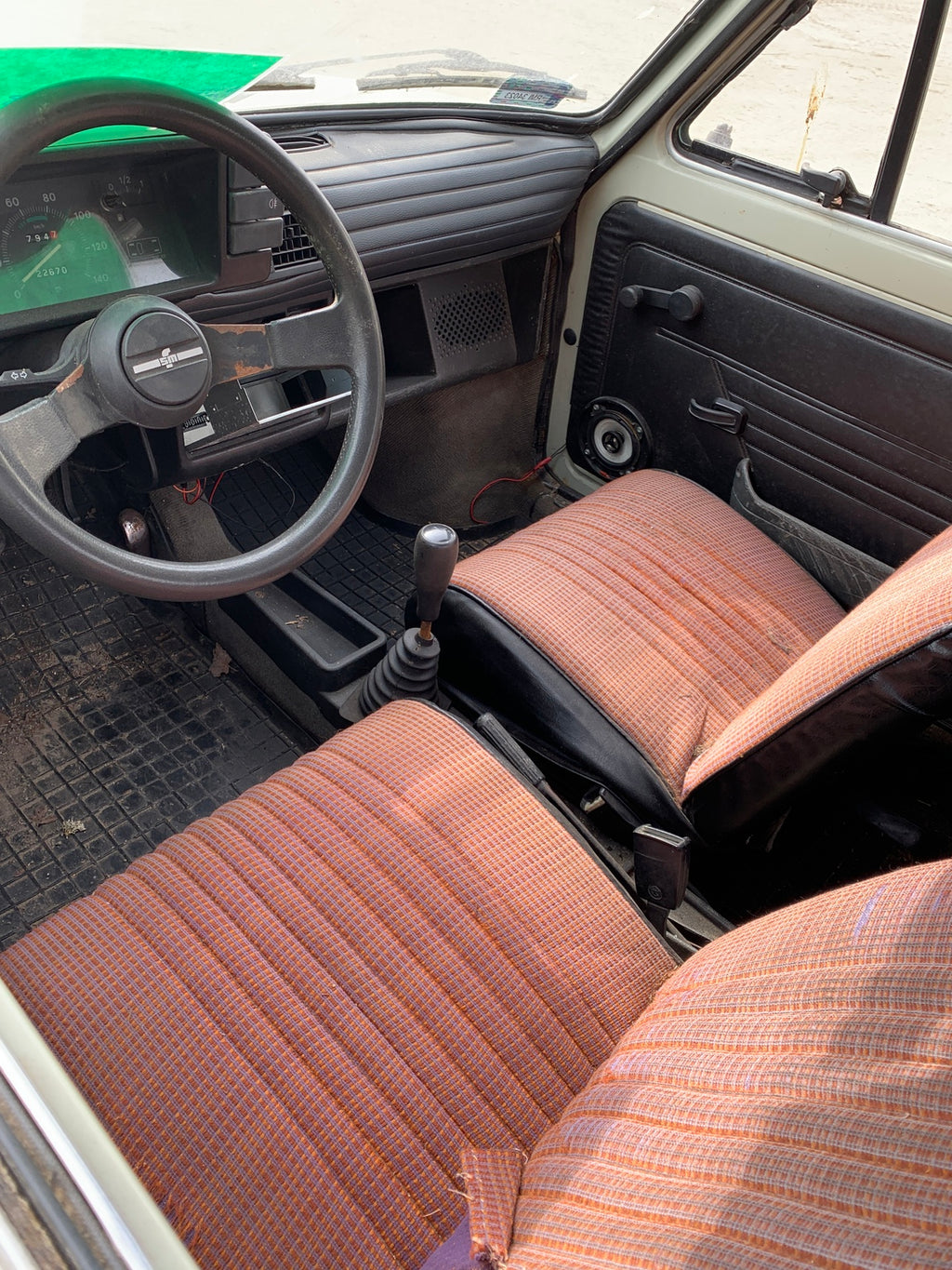 Fiat 126 Pluk-Selv-Bil Med OEM Nr. Ophugger Fra Fiat Ophugger