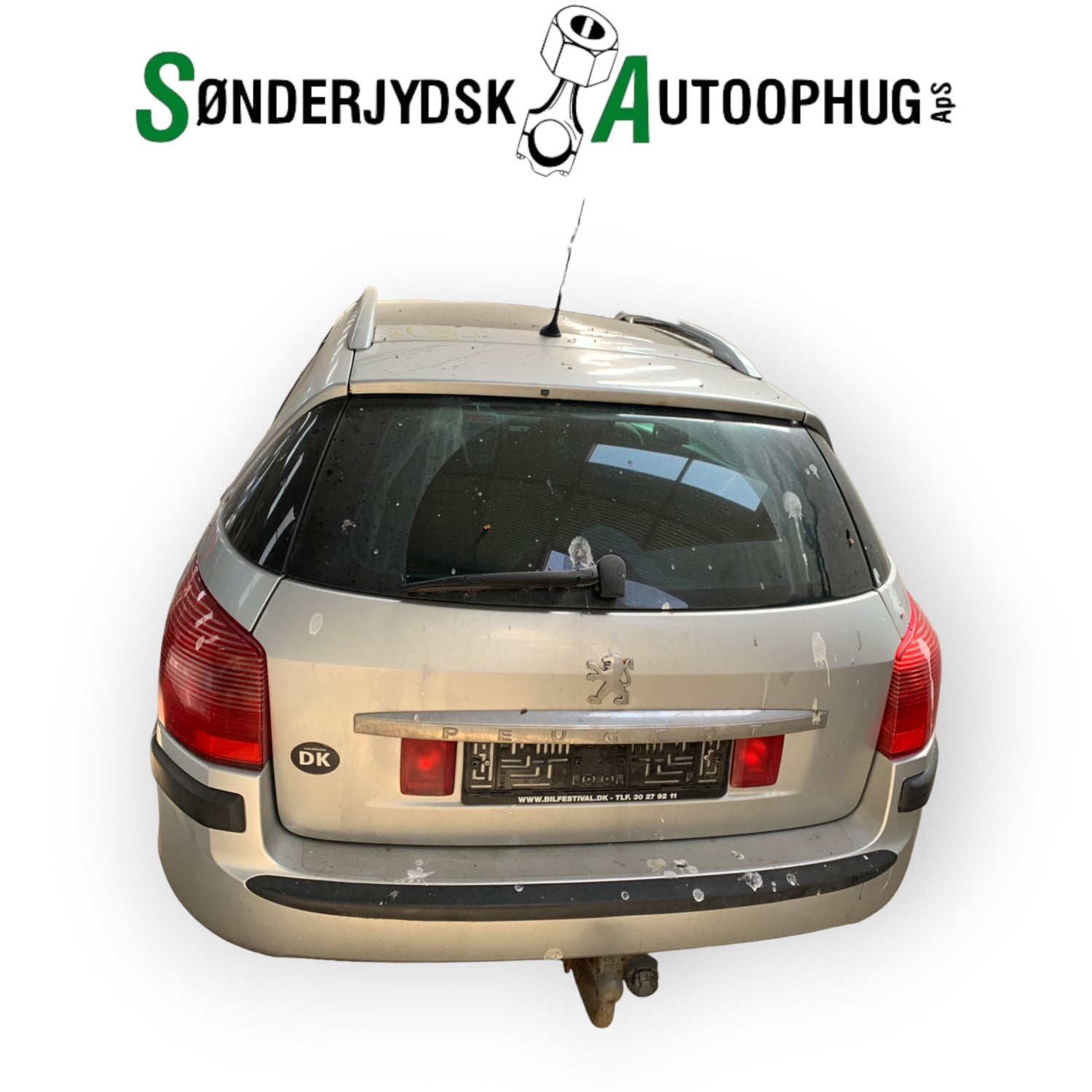 Peugeot 407 Dørrude - Siderude Med OEM Nr. 9201K4 Fra Peugeot Ophugger