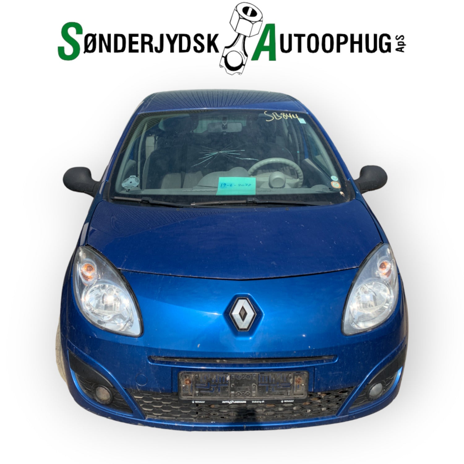 Renault Twingo 2 Pluk-Selv-Bil Med OEM Nr. Ophugger Fra Renault Ophugger