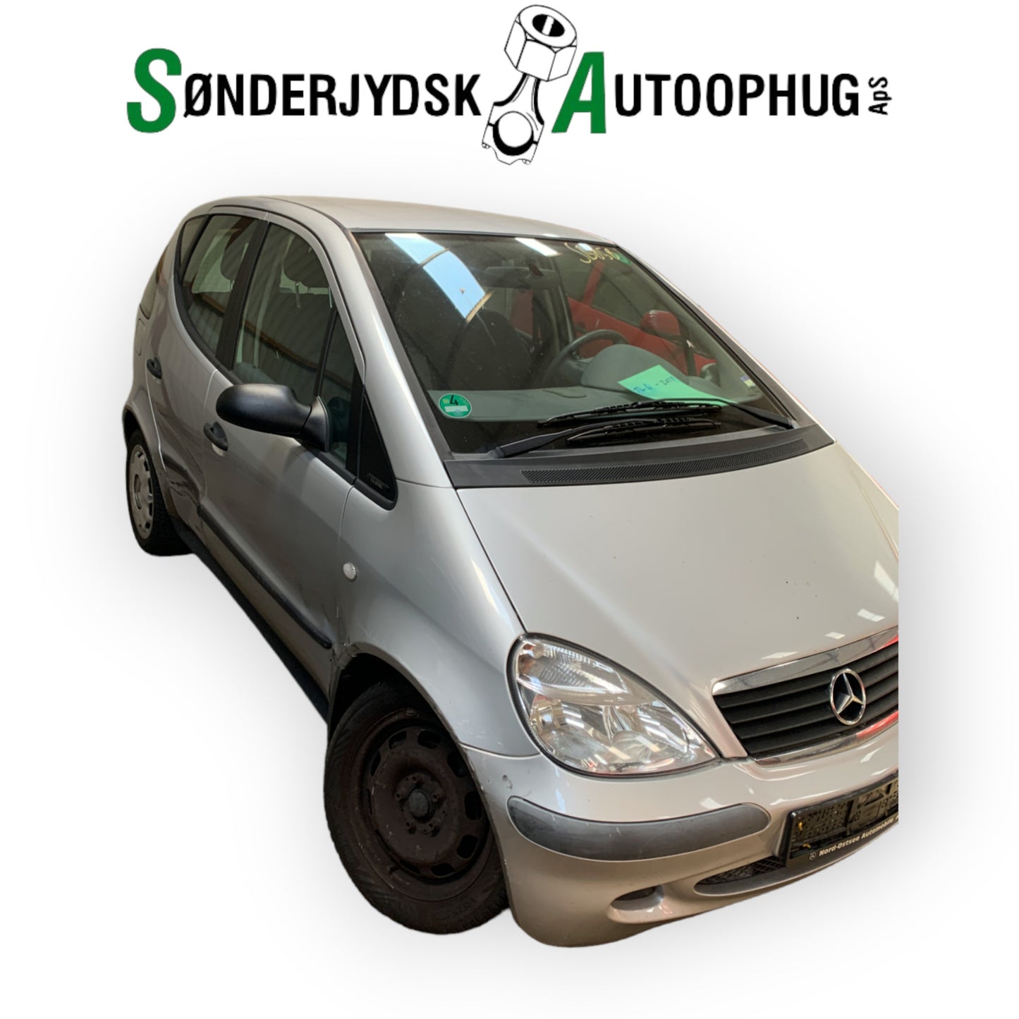 Mercedes A W168 Pluk-Selv-Bil Med OEM Nr. Ophugger Fra Mercedes Ophugger