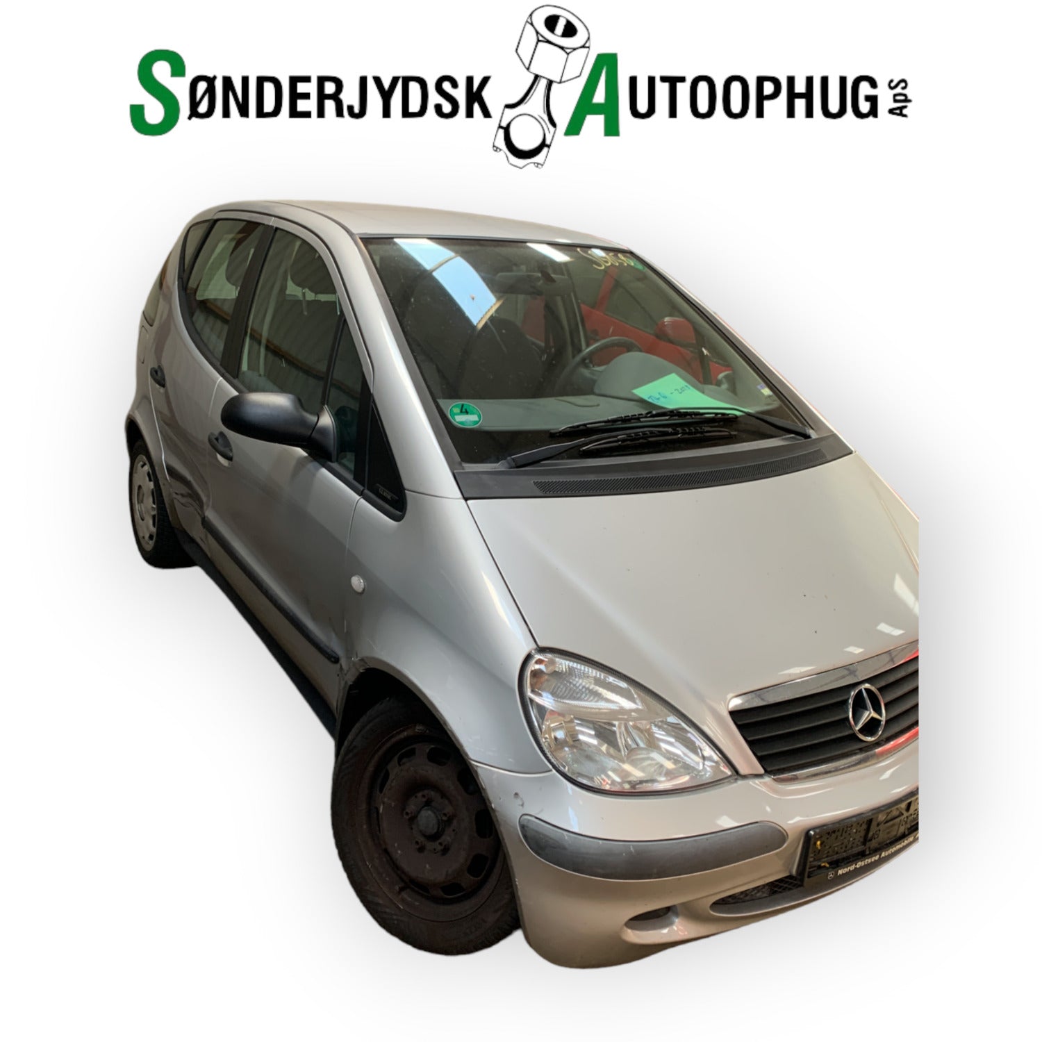 Mercedes A W168 Pluk-Selv-Bil Med OEM Nr. Ophugger Fra Mercedes Ophugger