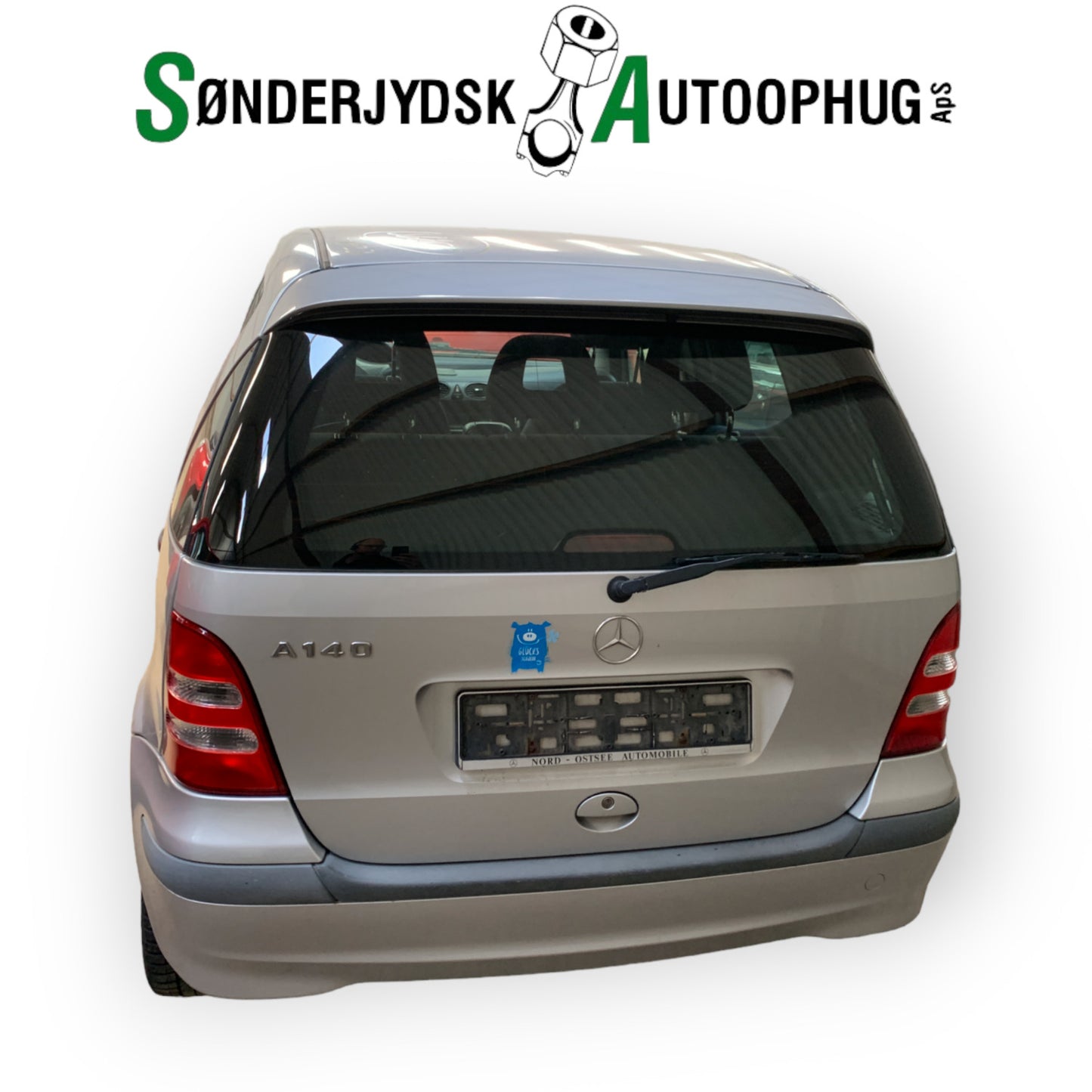 Mercedes A W168 Pluk-Selv-Bil Med OEM Nr. Ophugger Fra Mercedes Ophugger