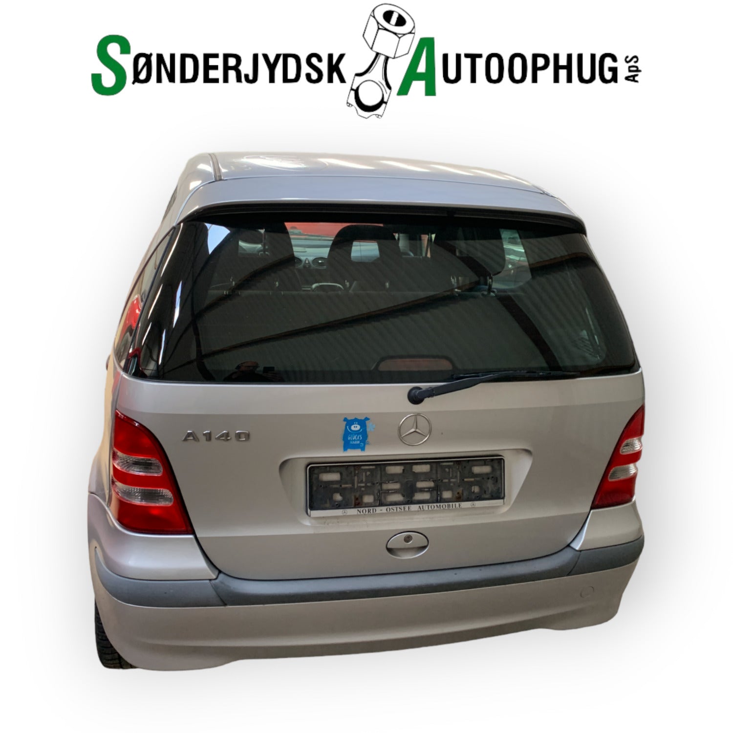 Mercedes A W168 Pluk-Selv-Bil Med OEM Nr. Ophugger Fra Mercedes Ophugger