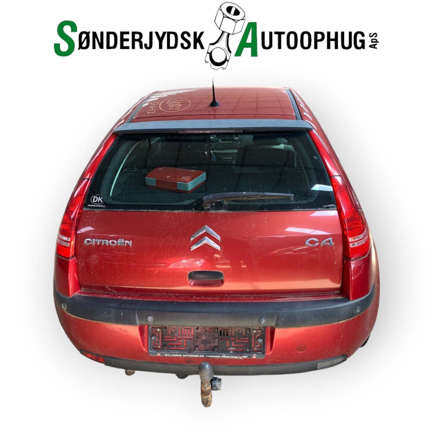 Citroen C4 Dørrude - Siderude Med OEM Nr. 9204G8 Fra Citroen Ophugger