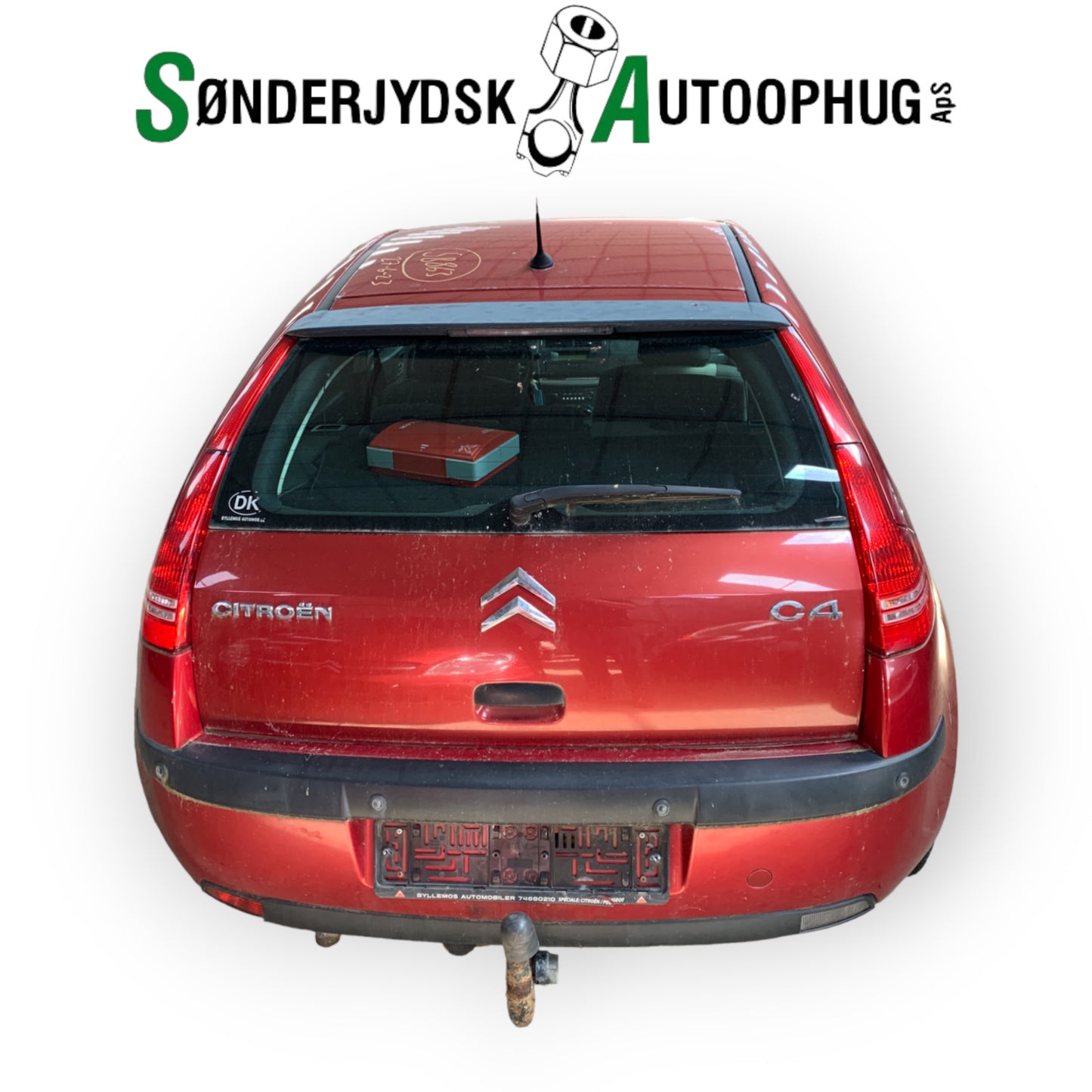 Citroen C4 Dørrude - Siderude Med OEM Nr. 9202E4 Fra Citroen Ophugger
