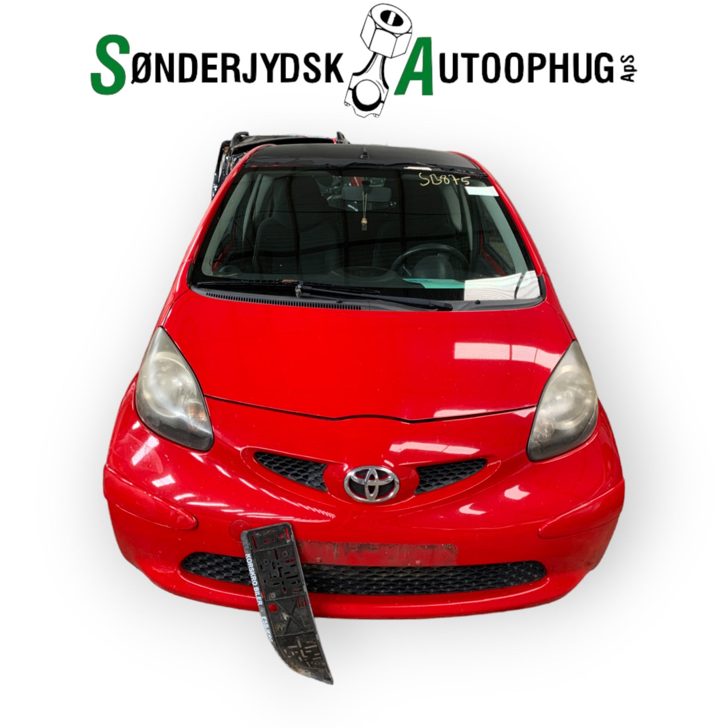 Toyota Aygo Pluk-Selv-Bil Med OEM Nr. Ophugger Fra Toyota Ophugger