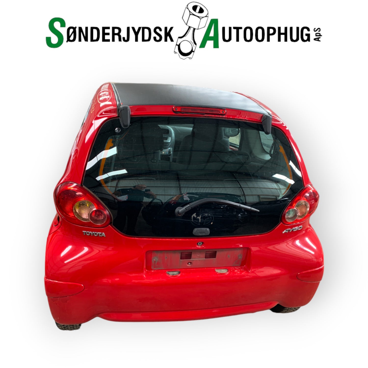 Toyota Aygo Pluk-Selv-Bil Med OEM Nr. Ophugger Fra Toyota Ophugger