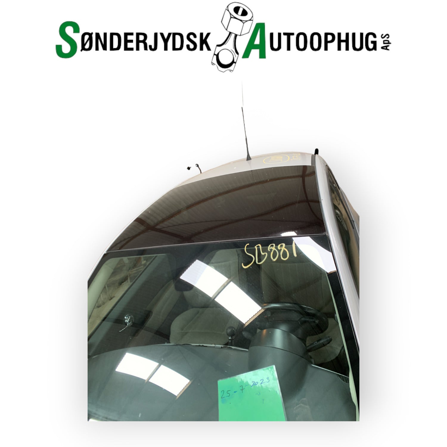 Fiat 500 Pluk-Selv-Bil Med OEM Nr. Ophugger Fra Fiat Ophugger