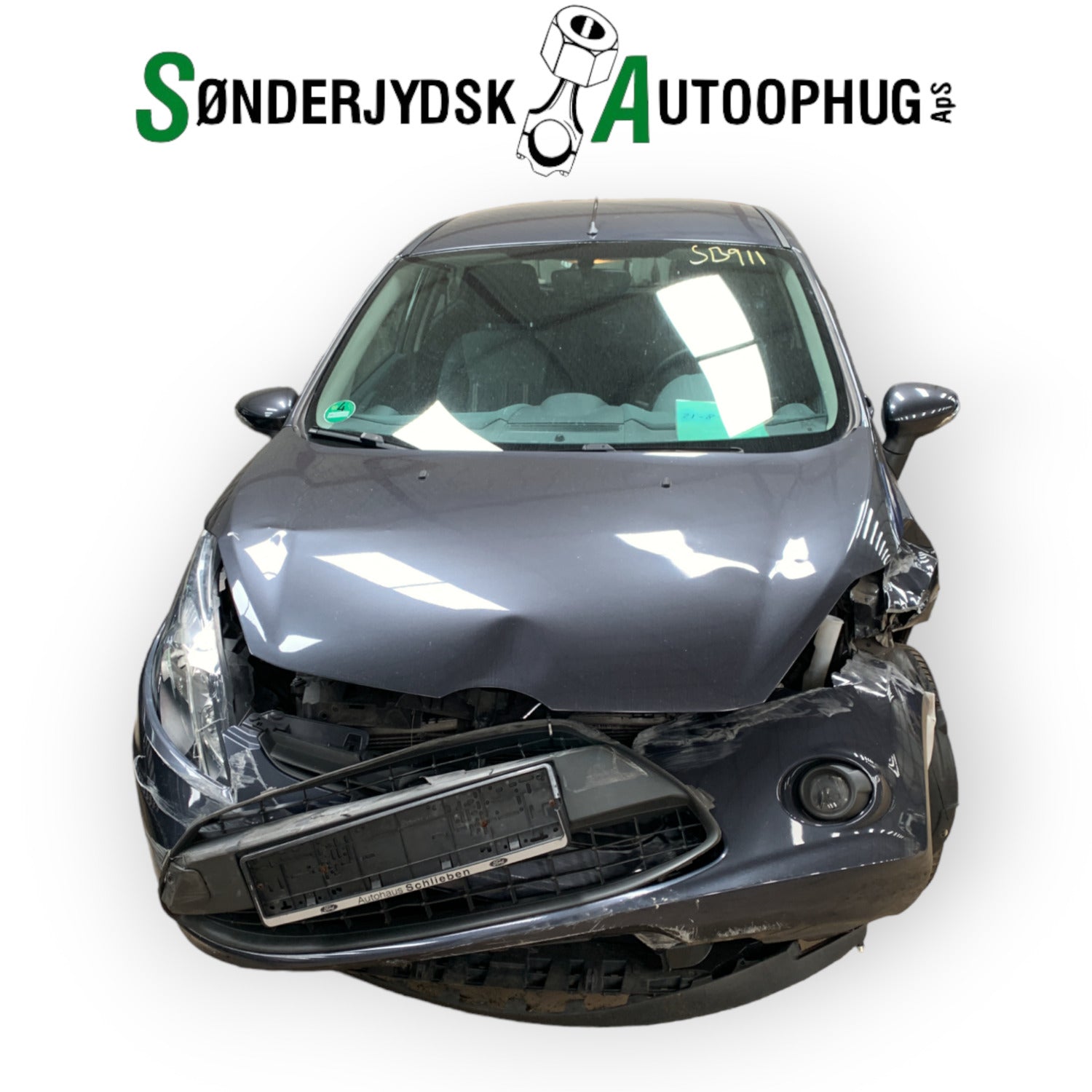 Ford Fiesta 7 Pluk-Selv-Bil Med OEM Nr. Ophugger Fra Ford Ophugger