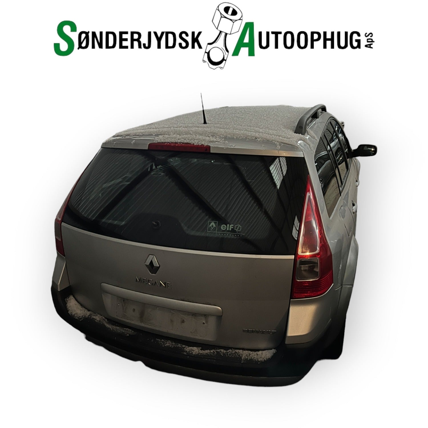 Renault Megane 2 Pluk-Selv-Bil Med OEM Nr. Ophugger Fra Renault Ophugger