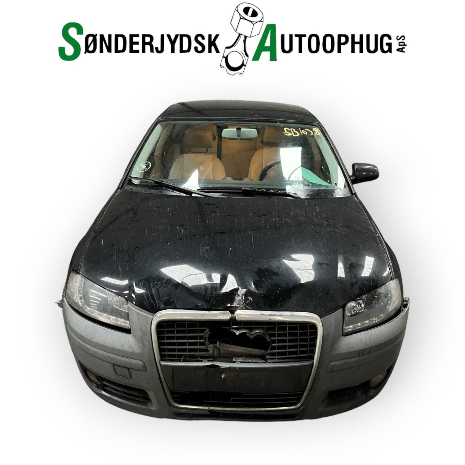 Audi A3 8P Pluk-Selv-Bil Med OEM Nr. Ophugger Fra Audi Ophugger