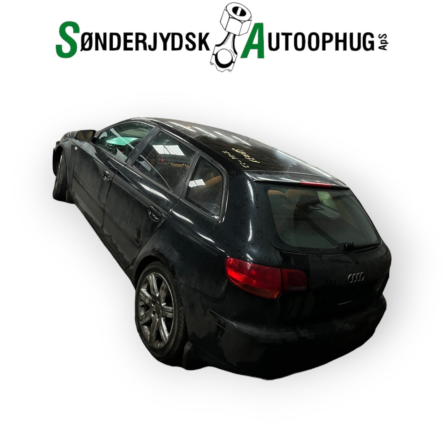 Audi A3 8P Pluk-Selv-Bil Med OEM Nr. Ophugger Fra Audi Ophugger