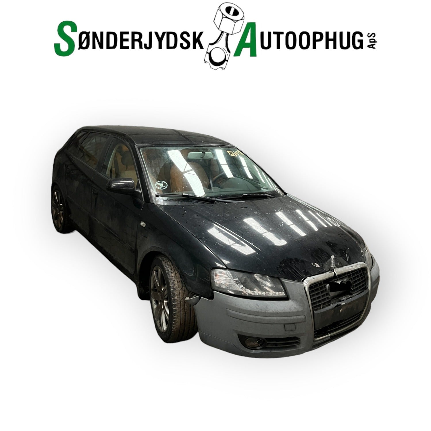Audi A3 8P Pluk-Selv-Bil Med OEM Nr. Ophugger Fra Audi Ophugger