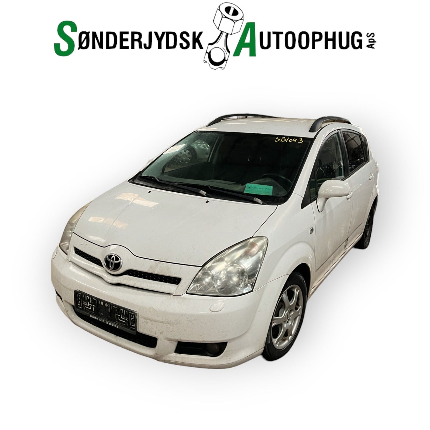 Toyota Corolla Verso Pluk-Selv-Bil Med OEM Nr. Ophugger Fra Toyota Ophugger