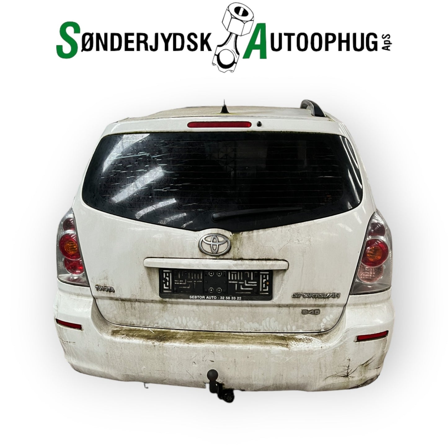 Toyota Corolla Verso Pluk-Selv-Bil Med OEM Nr. Ophugger Fra Toyota Ophugger