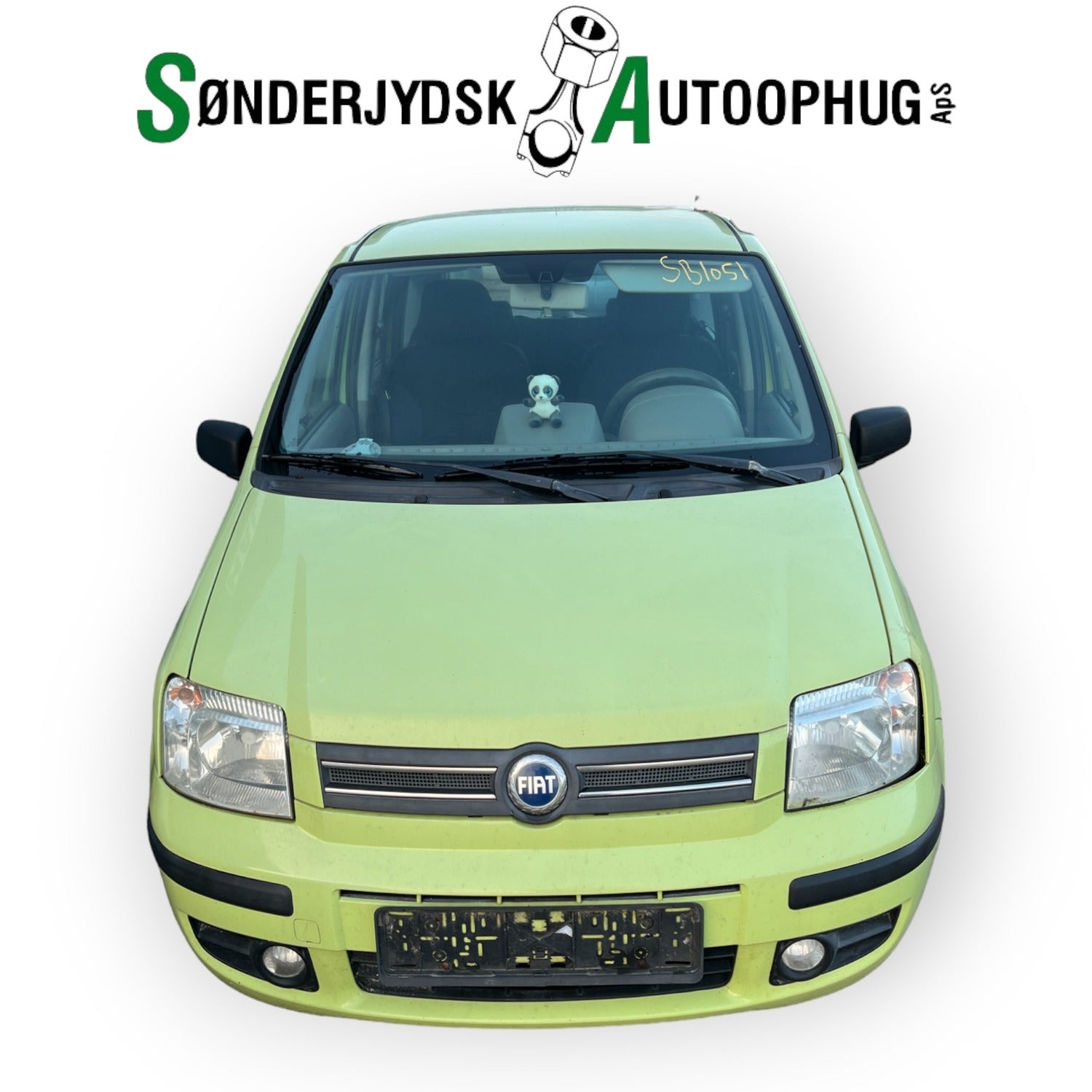 Fiat Panda Pluk-Selv-Bil Med OEM Nr. Ophugger Fra Fiat Ophugger