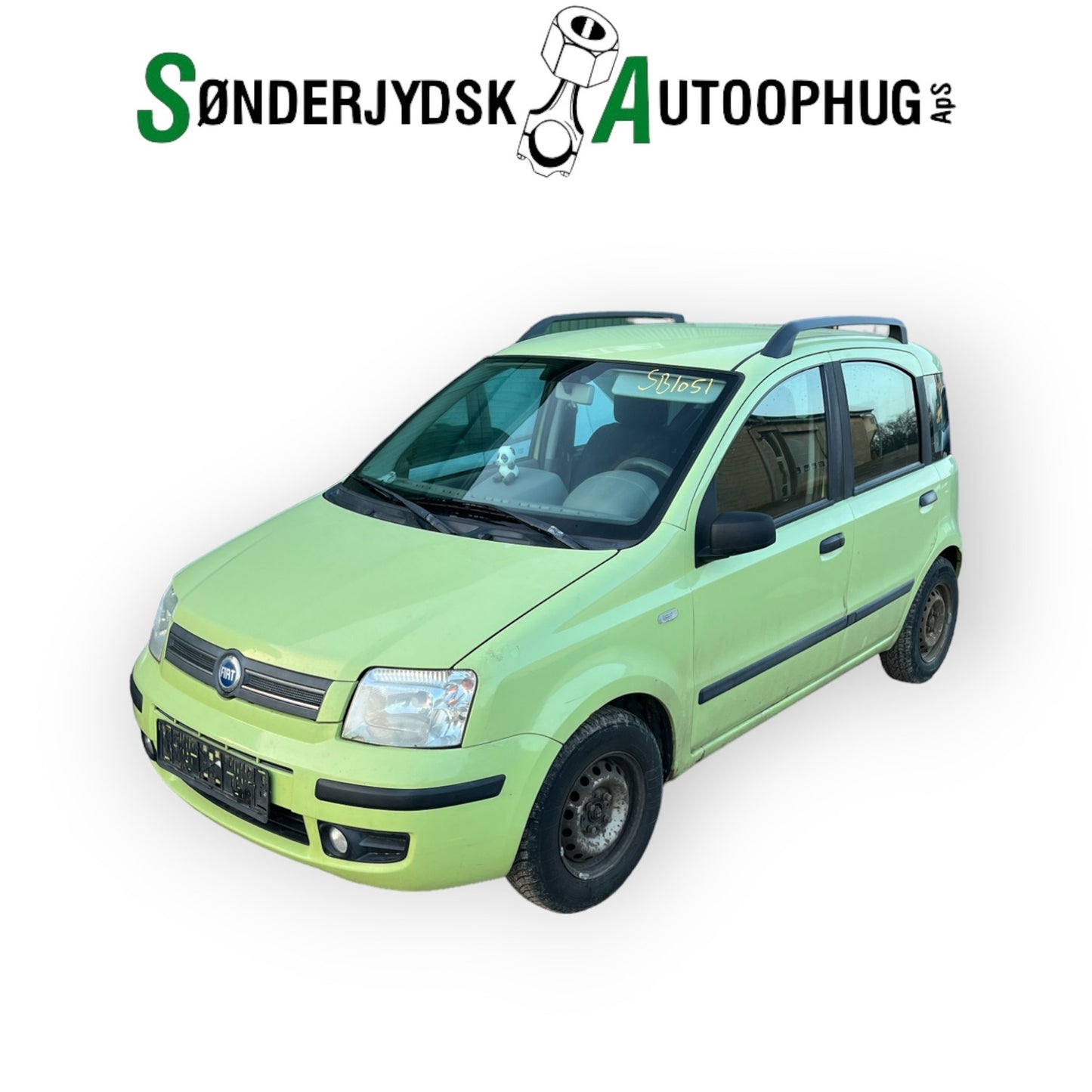 Fiat Panda Pluk-Selv-Bil Med OEM Nr. Ophugger Fra Fiat Ophugger