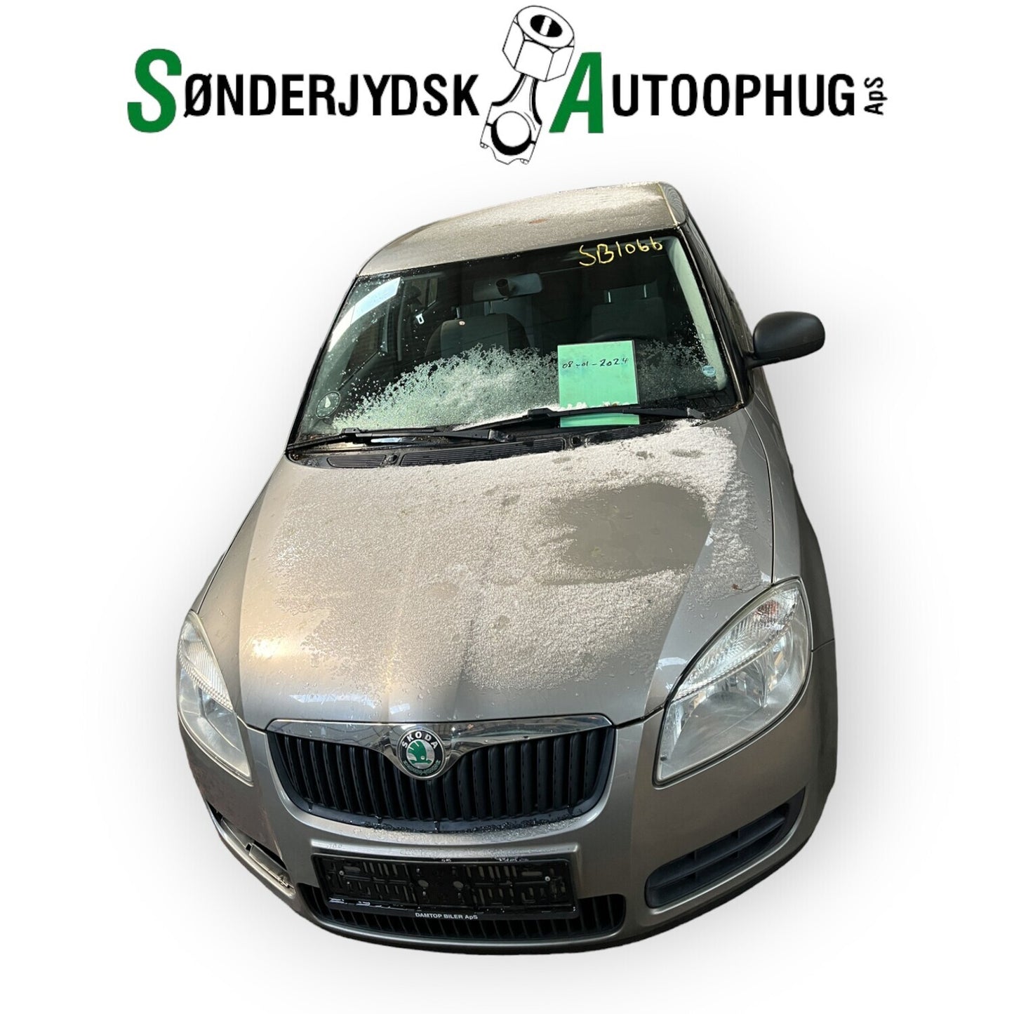 Skoda Fabia Pluk-Selv-Bil Med OEM Nr. TMBFH65J7A3087368 Fra Skoda Ophugger