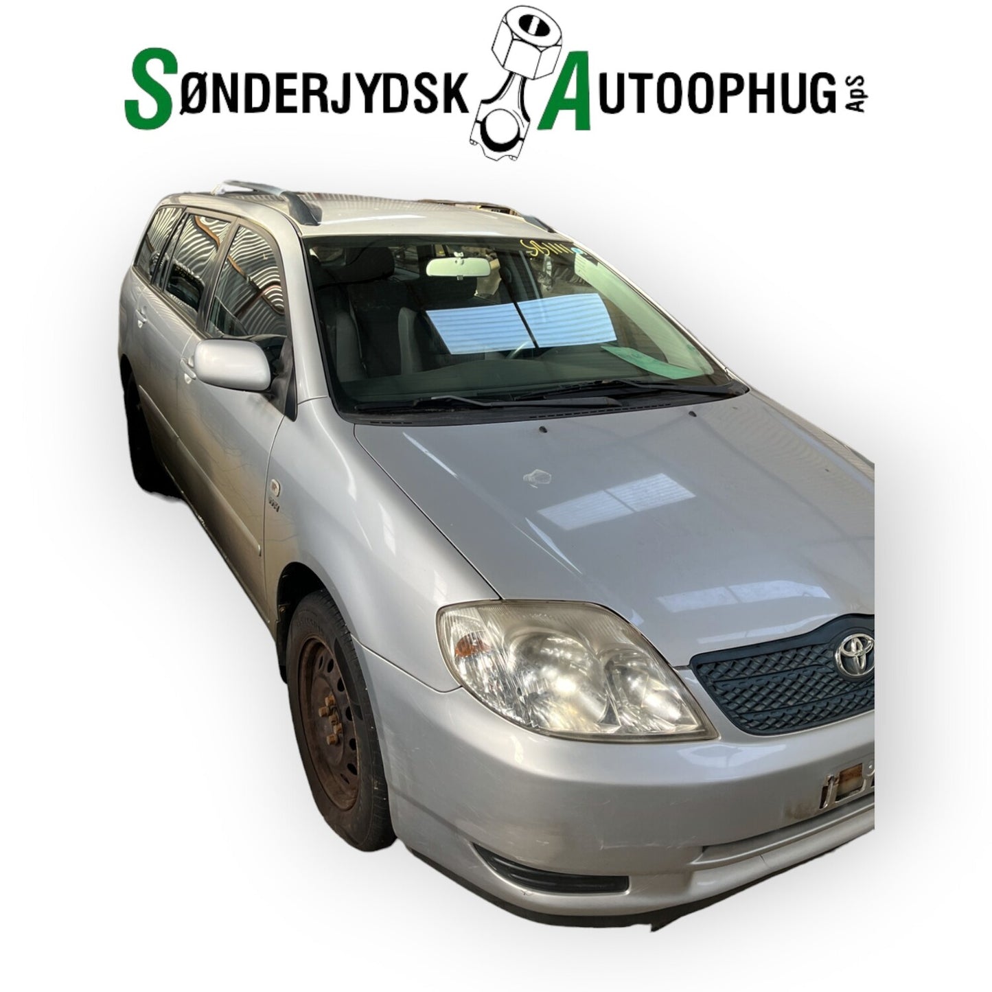 Toyota Corolla E12 Pluk-Selv-Bil Med OEM Nr. Ophugger Fra Toyota Ophugger