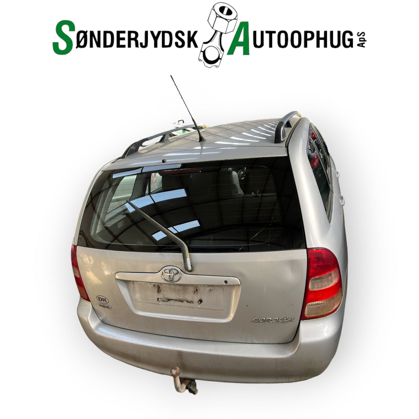 Toyota Corolla E12 Pluk-Selv-Bil Med OEM Nr. Ophugger Fra Toyota Ophugger