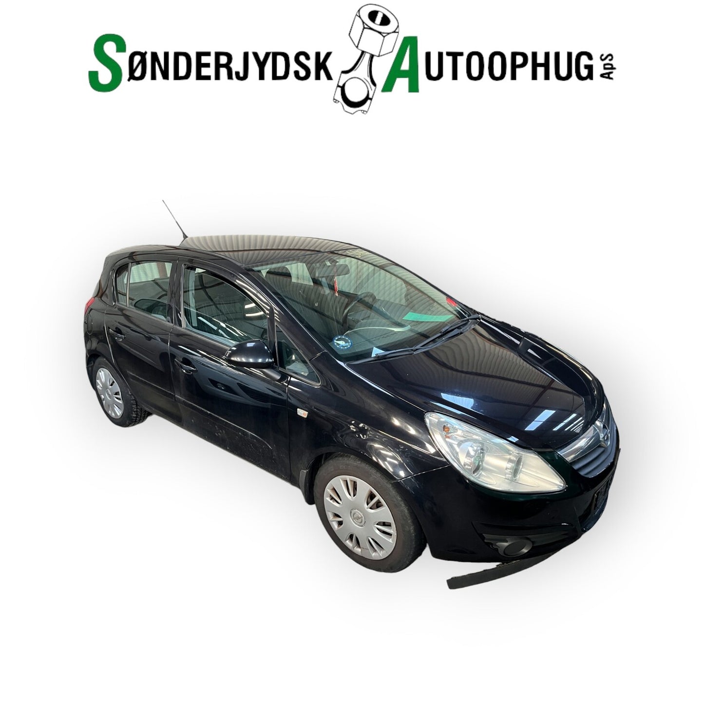 Opel Corsa D Pluk-Selv-Bil Med OEM Nr. Ophugger Fra Opel Ophugger