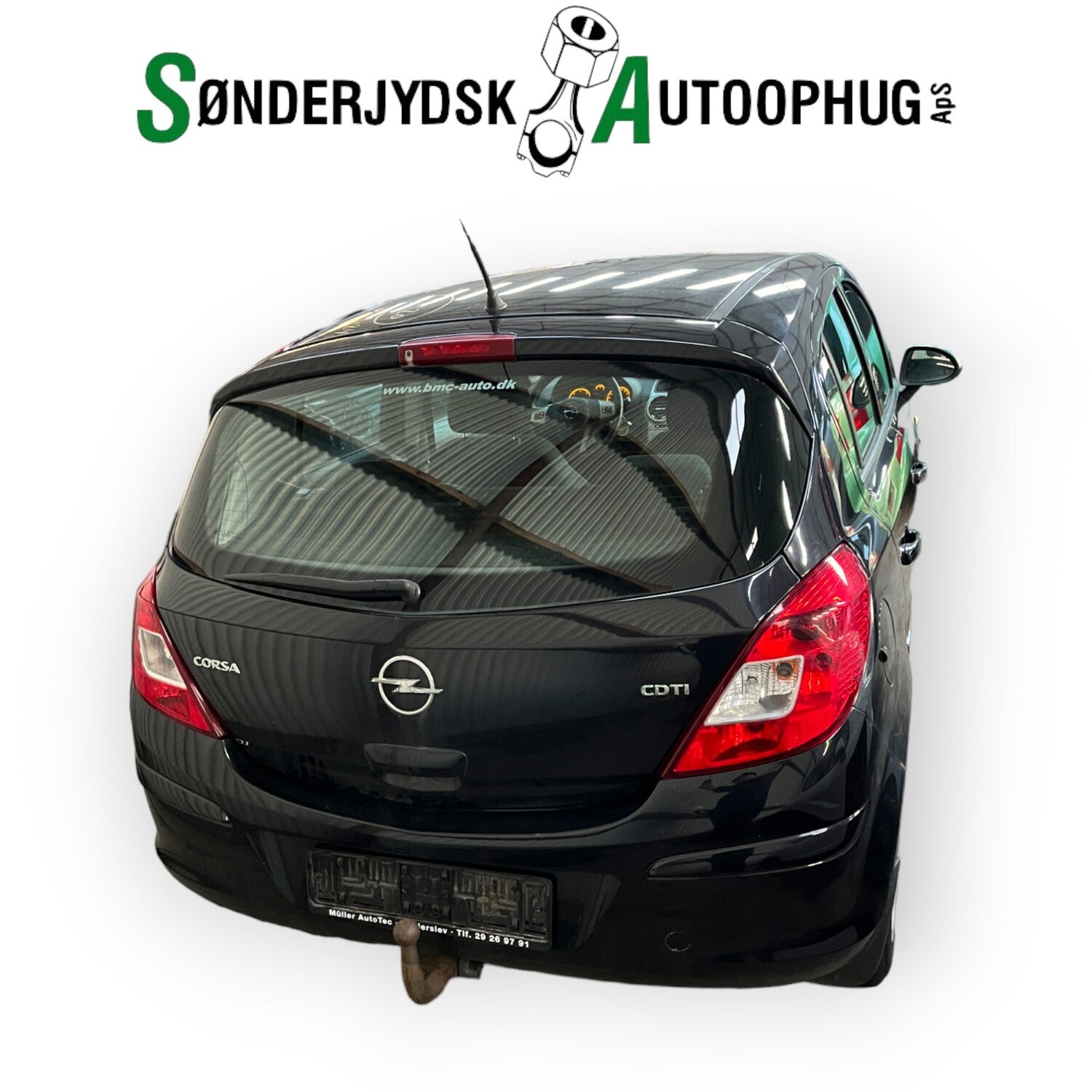 Opel Corsa D Pluk-Selv-Bil Med OEM Nr. Ophugger Fra Opel Ophugger