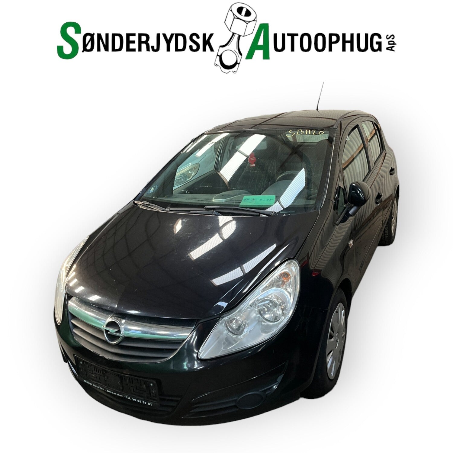 Opel Corsa D Pluk-Selv-Bil Med OEM Nr. Ophugger Fra Opel Ophugger