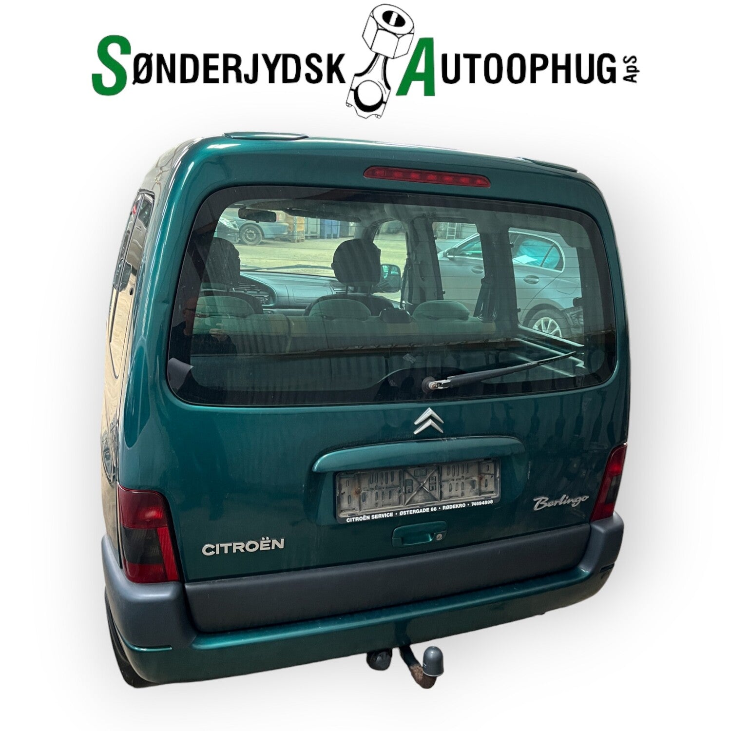 Citroen Berlingo Pluk-Selv-Bil Med OEM Nr. Ophugger Fra Citroen Ophugger