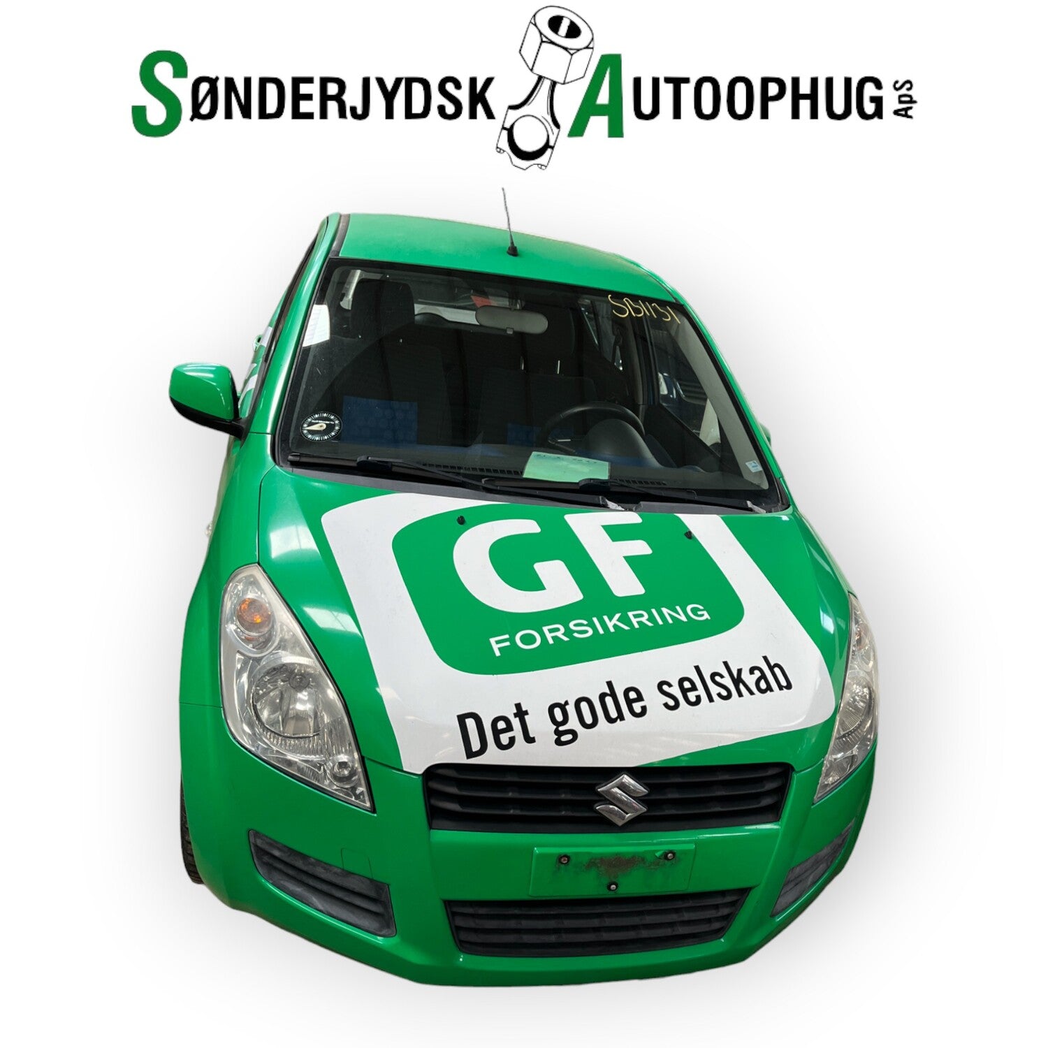 Suzuki Splash Pluk-Selv-Bil Med OEM Nr. Ophugger Fra Suzuki Ophugger