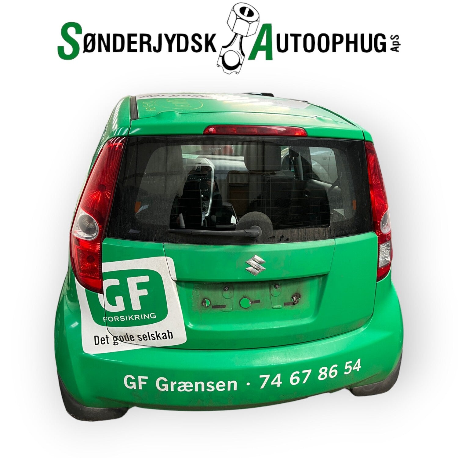 Suzuki Splash Pluk-Selv-Bil Med OEM Nr. Ophugger Fra Suzuki Ophugger