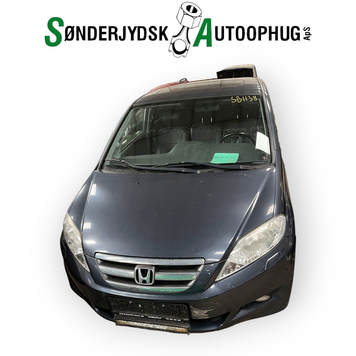 Honda FR‑V Pluk-Selv-Bil Med OEM Nr. Ophugger Fra Honda Ophugger