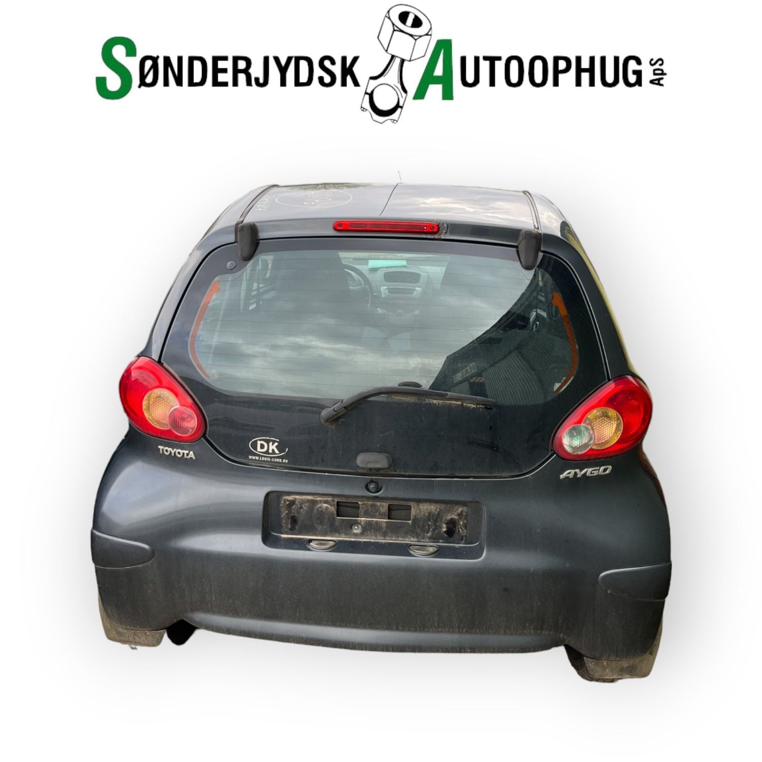 Toyota Aygo Pluk-Selv-Bil Med OEM Nr. Ophugger Fra Toyota Ophugger