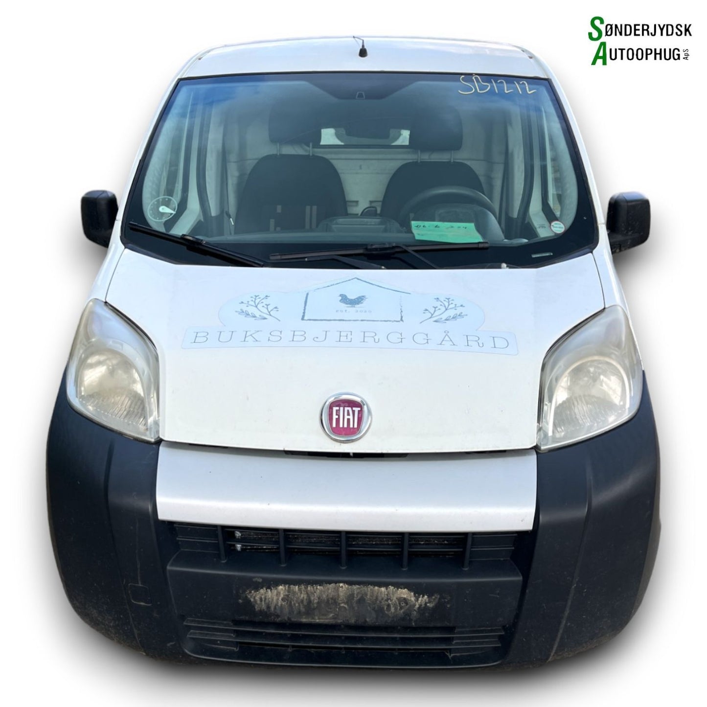Fiat Fiorino Pluk-Selv-Bil Med OEM Nr. Ophugger Fra Fiat Ophugger