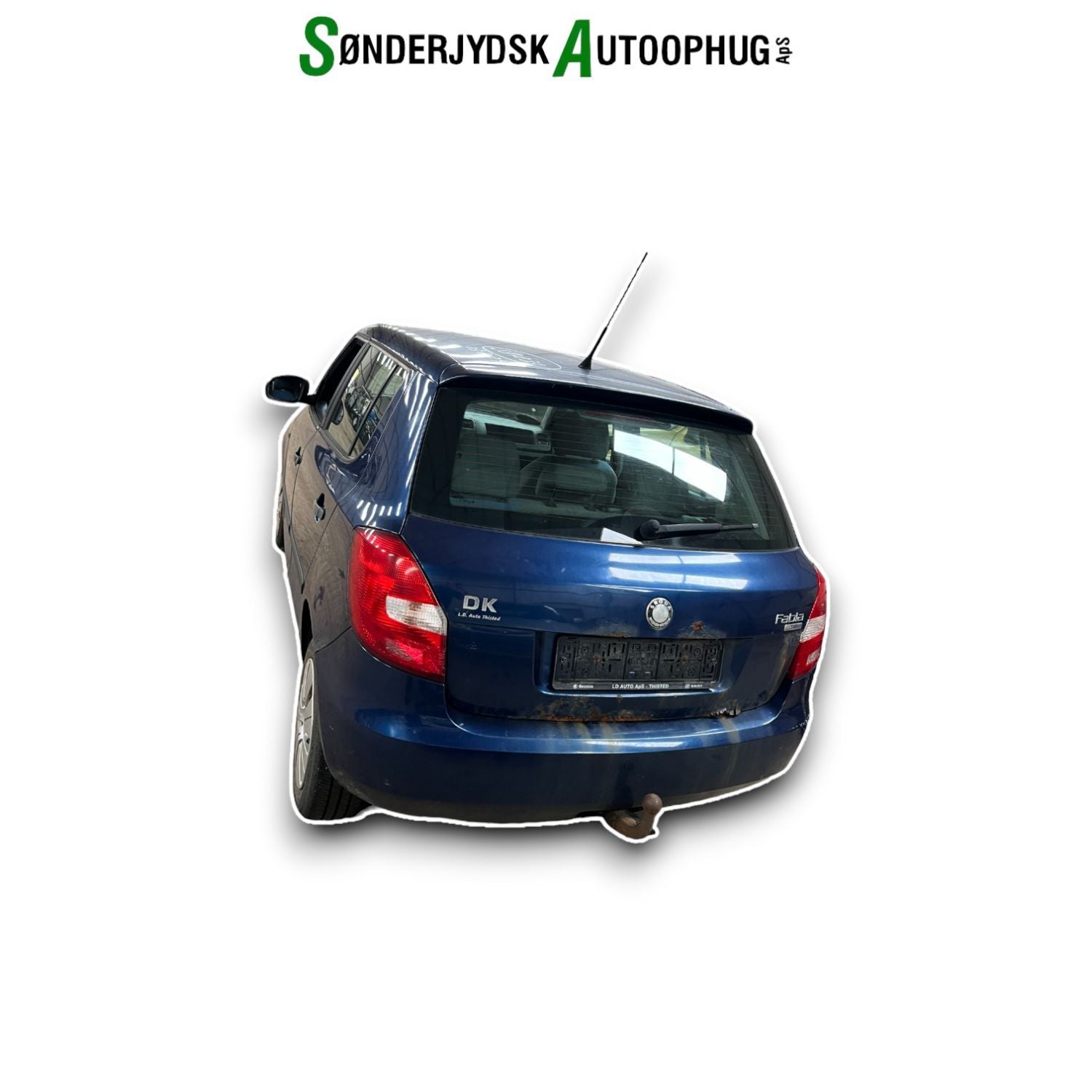 Skoda Fabia Pluk-Selv-Bil Med OEM Nr. Ophugger Fra Skoda Ophugger