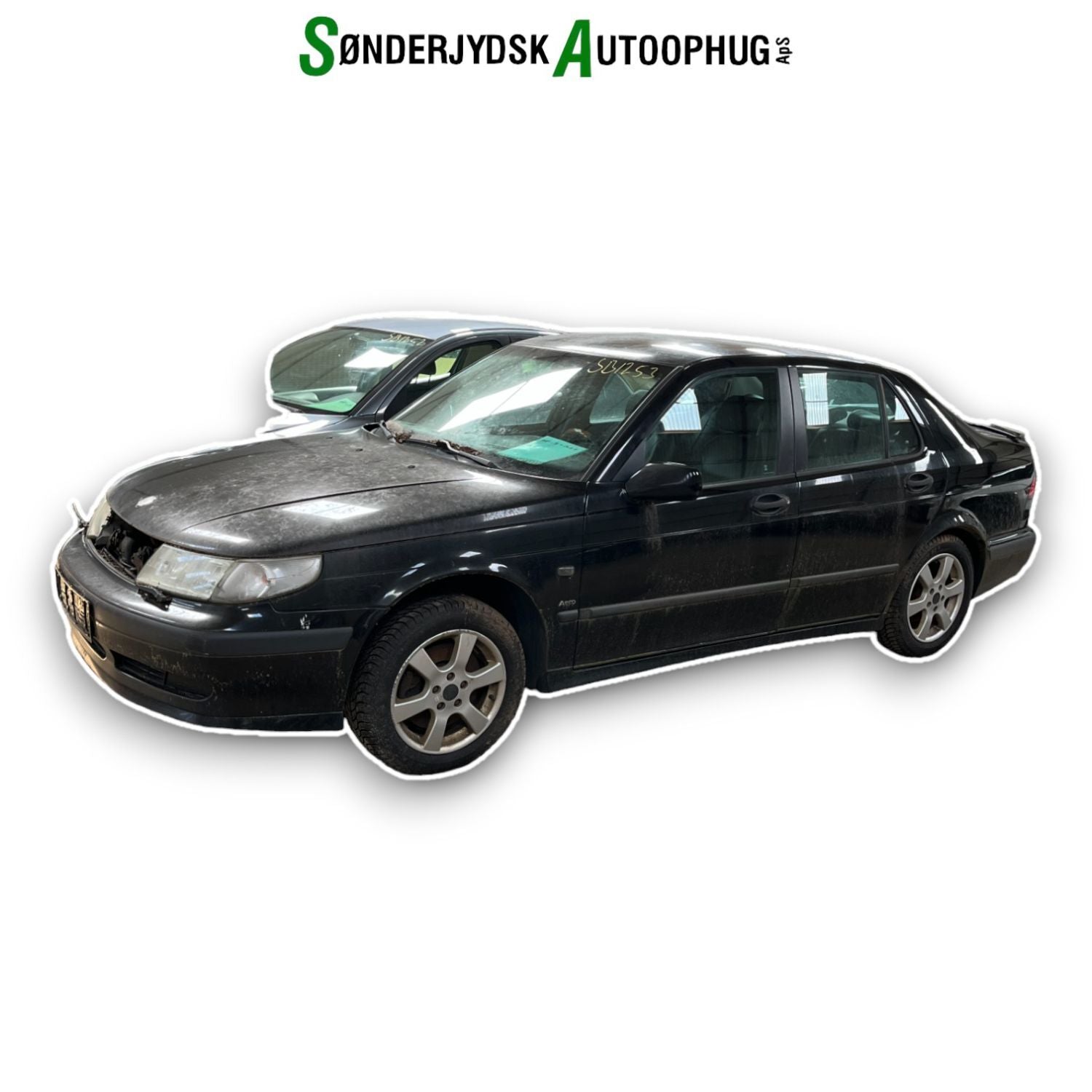 Saab 9-5 Pluk-Selv-Bil Med OEM Nr. Ophugger Fra Saab Ophugger