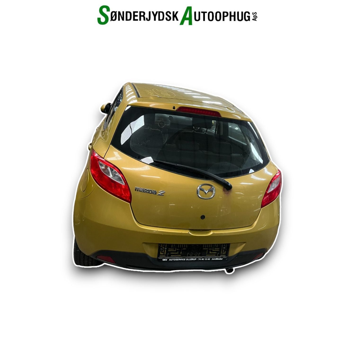 Mazda 2 De Pluk-Selv-Bil Med OEM Nr. Ophugger Fra Mazda Ophugger