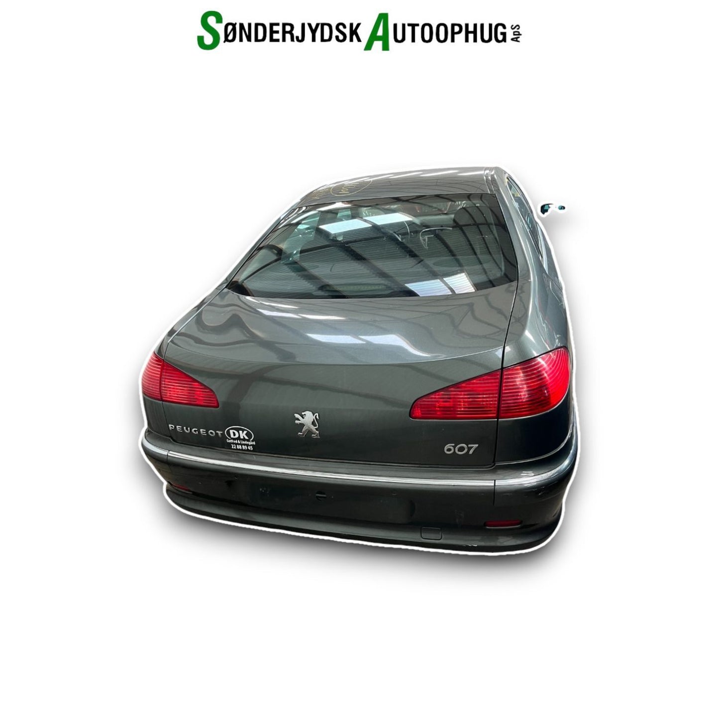 Peugeot 607 Pluk-Selv-Bil Med OEM Nr. Ophugger Fra Peugeot Ophugger