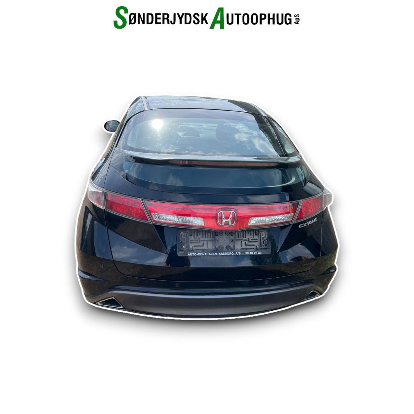 Honda Civic 3D/5D Pluk-Selv-Bil Med OEM Nr. Ophugger Fra Honda Ophugger