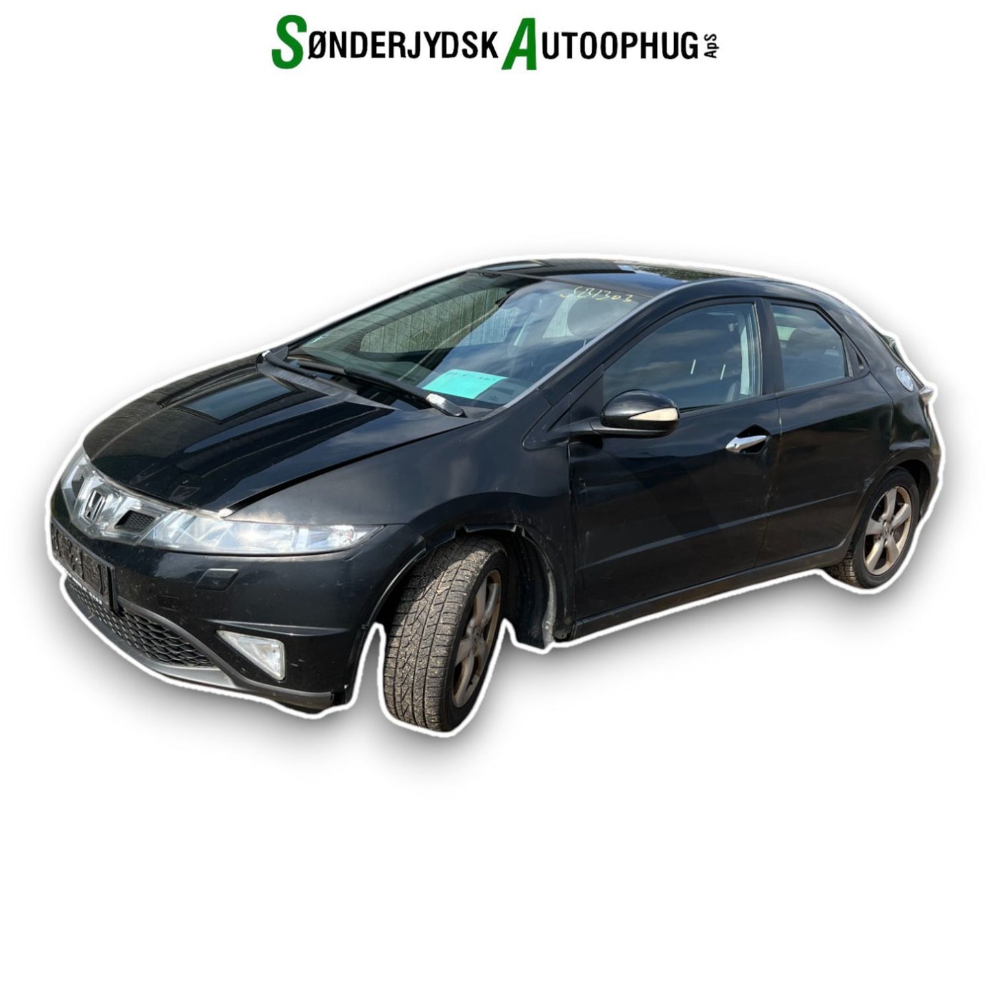 Honda Civic 3D/5D Pluk-Selv-Bil Med OEM Nr. Ophugger Fra Honda Ophugger