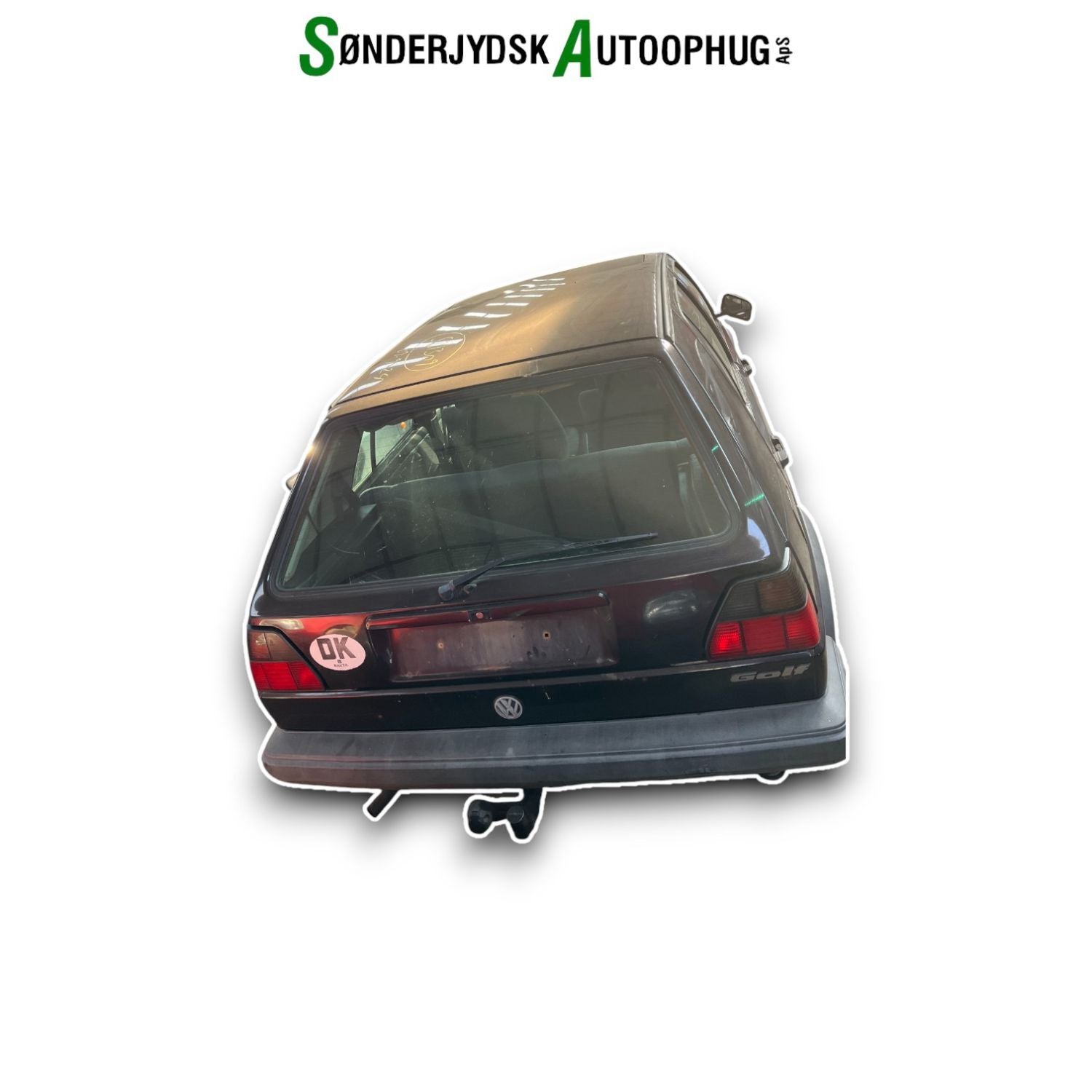VW Golf 2 Pluk-Selv-Bil Med OEM Nr. Ophugger Fra VW Ophugger