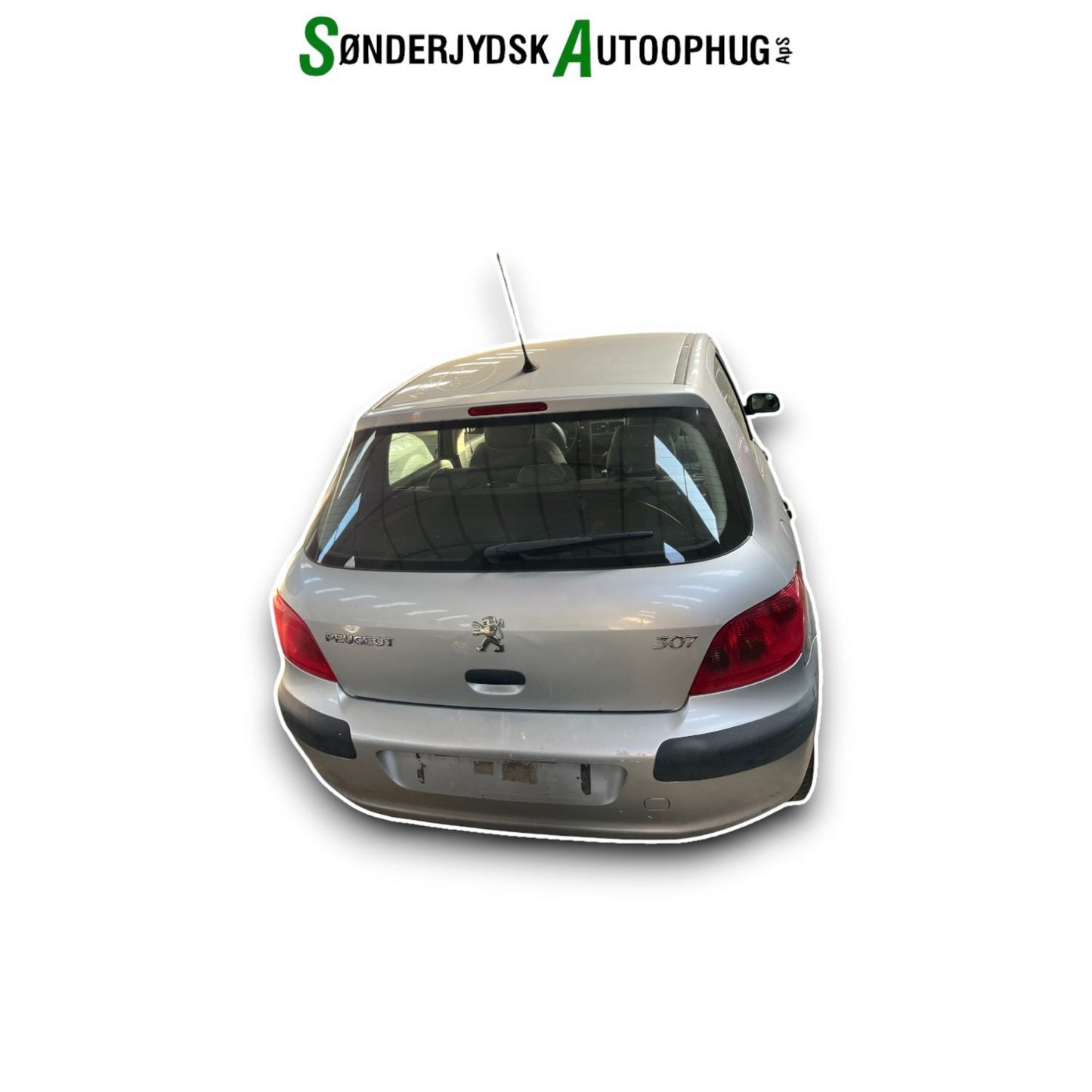 Peugeot 307 Pluk-Selv-Bil Med OEM Nr. Ophugger Fra Peugeot Ophugger