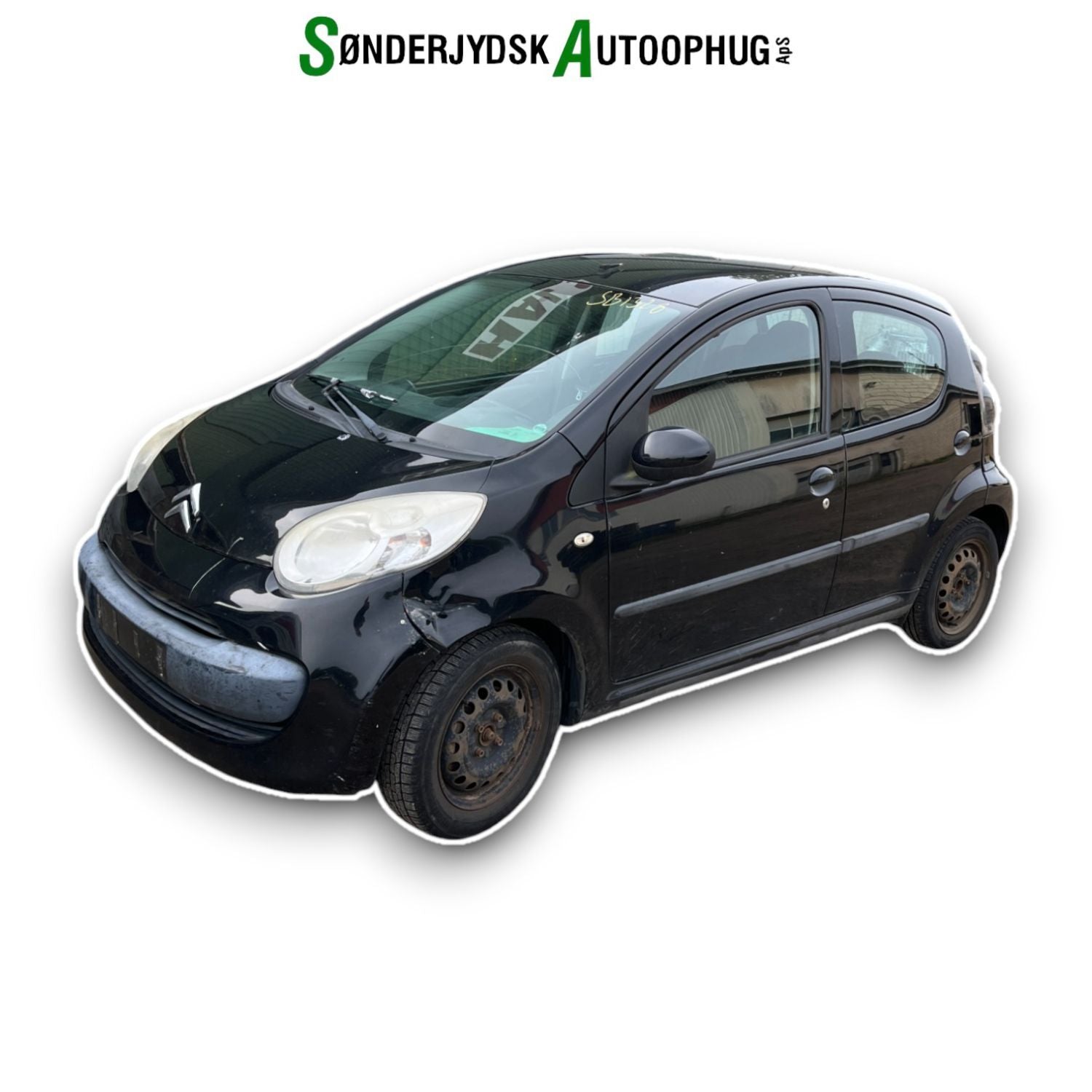 Citroen C1 Pluk-Selv-Bil Med OEM Nr. Ophugger Fra Citroen Ophugger