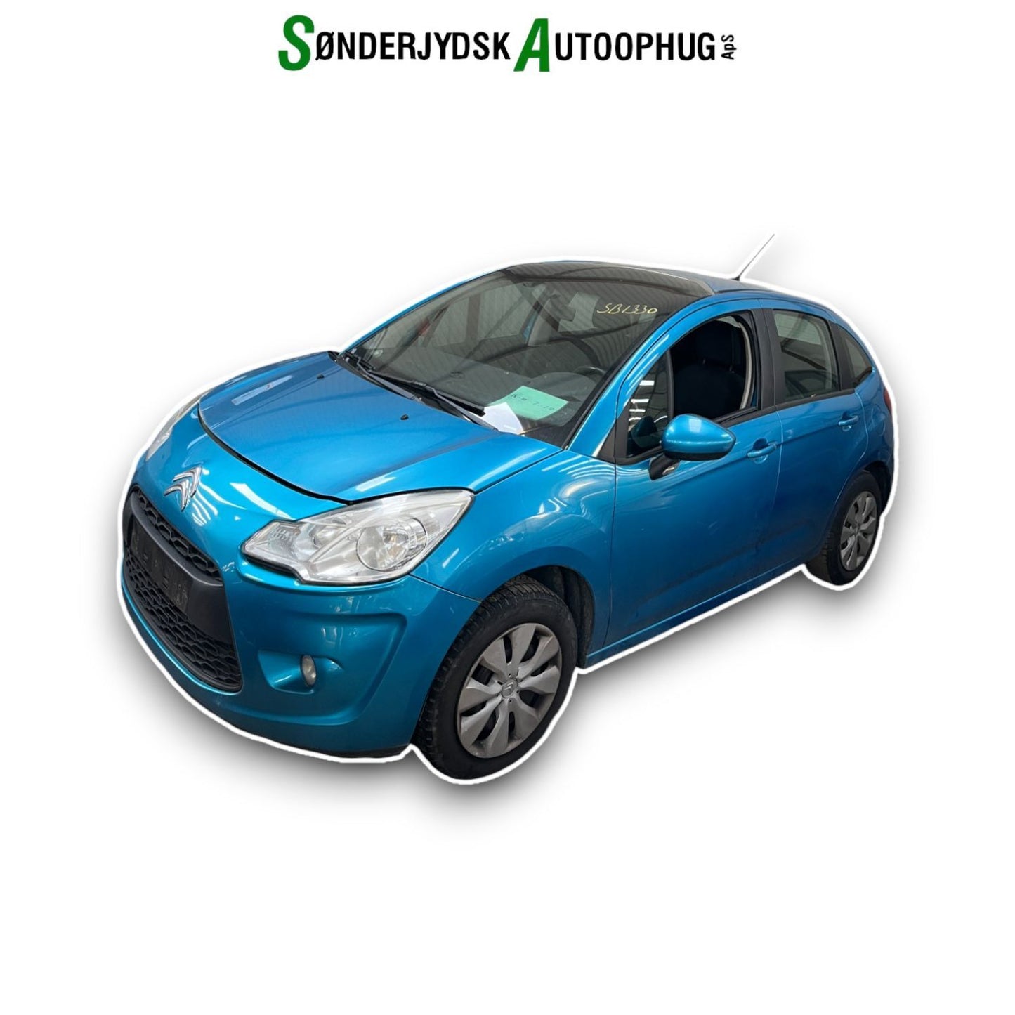Citroen C3 II Pluk-Selv-Bil Med OEM Nr. Ophugger Fra Citroen Ophugger