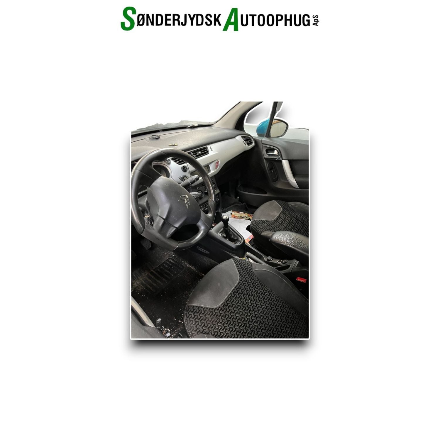 Citroen C3 II Pluk-Selv-Bil Med OEM Nr. Ophugger Fra Citroen Ophugger